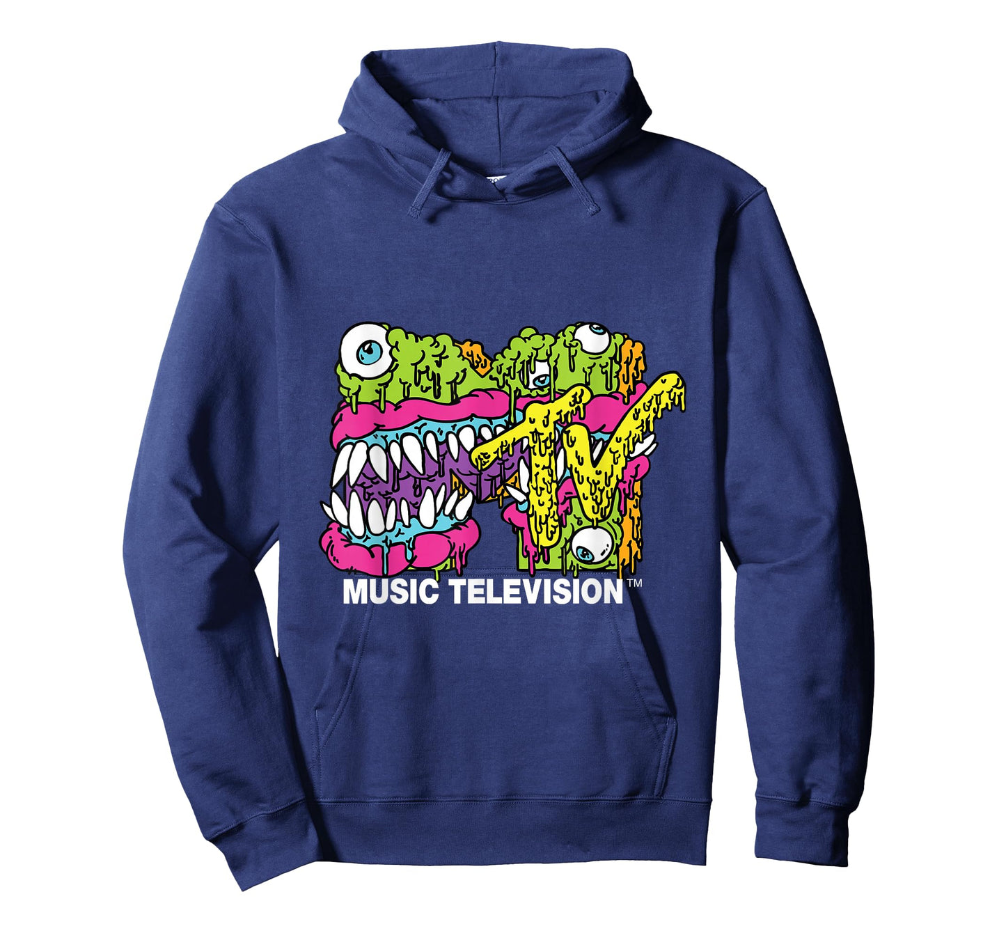 MTV Classic Logo Monster Design T-Shirt