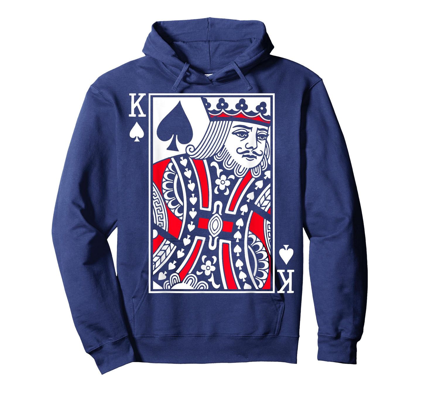 King Poker Card of Spades Playing Cards with 4 Kings Costume T-Shirt