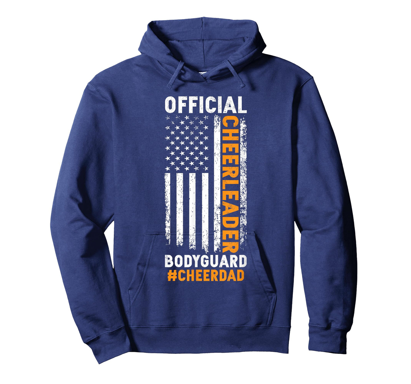 Cheer Dad Bodyguard Family Father Cheerleader Squad T-Shirt