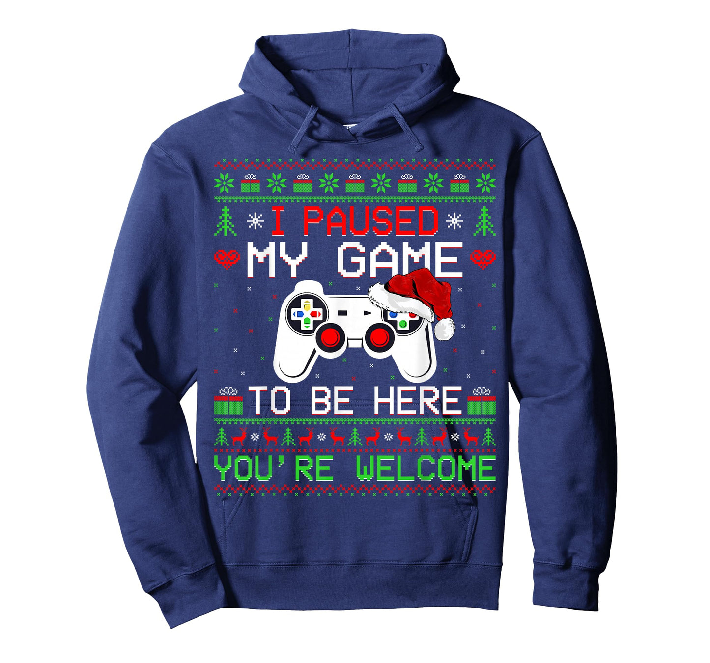 Video Game Christmas Ugly Sweater Funny Gamer Gaming Xmas T-Shirt