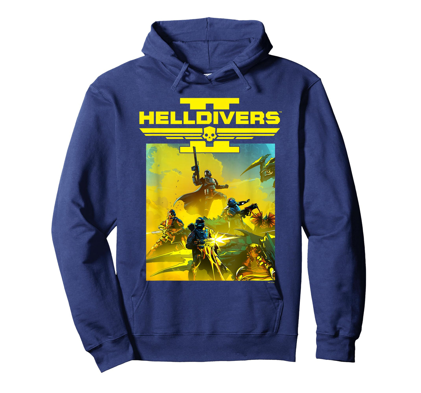 Helldivers 2 Sony Playstation Video Game Group Key Art T-Shirt