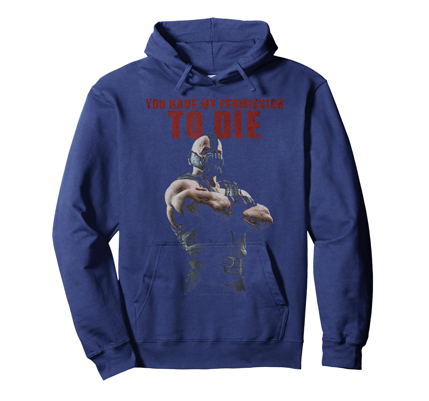 Batman Dark Knight Rises Bane Permission to Die T-Shirt