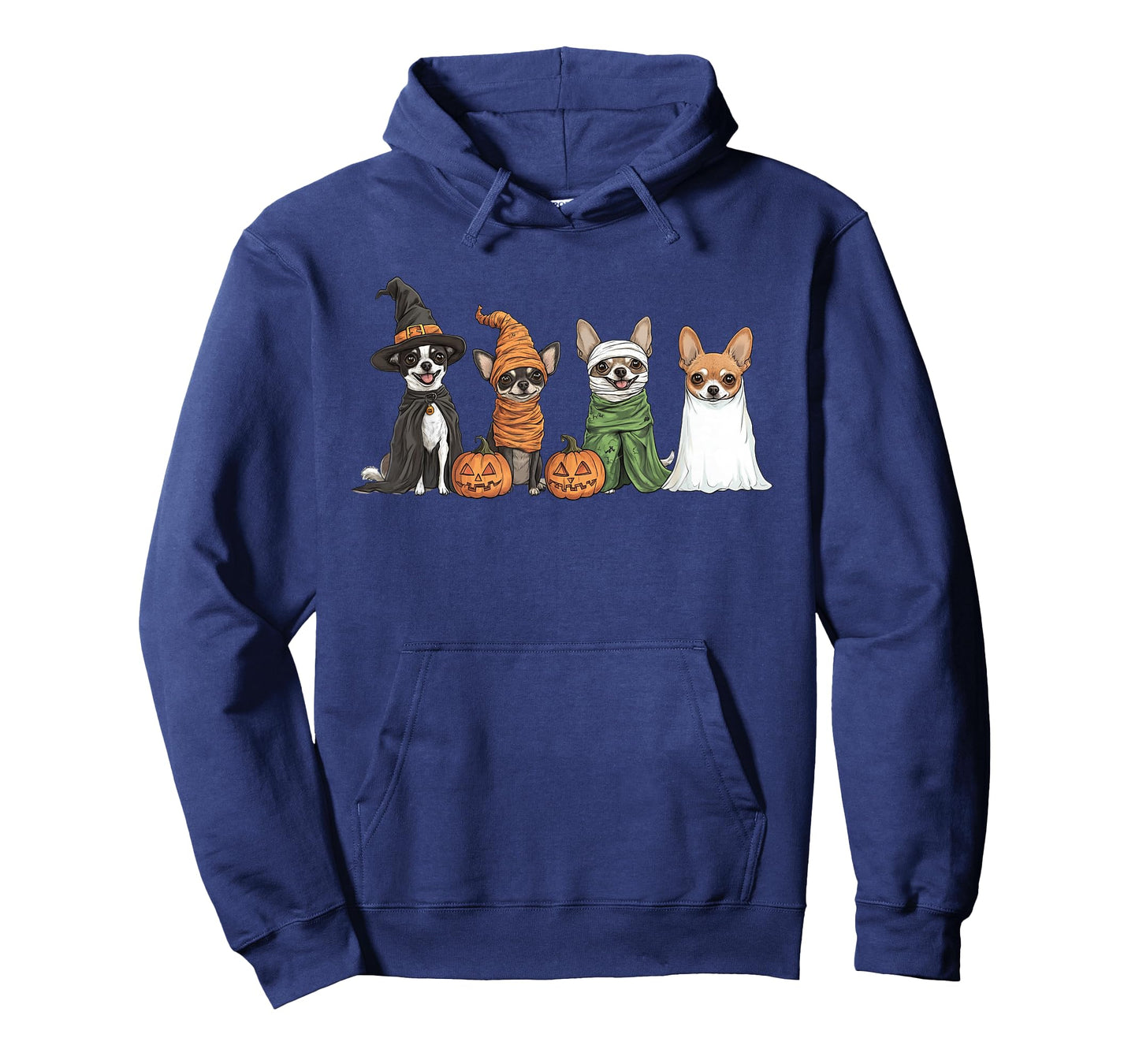 Cute Fall Chihuahua Dog Owner Halloween T-Shirt
