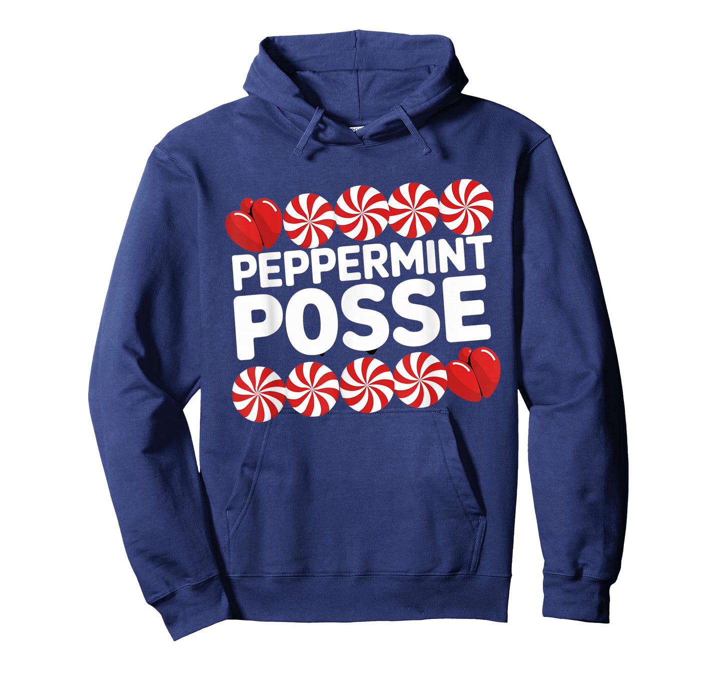 Peppermint Posse Holiday Candy Crew T-Shirt