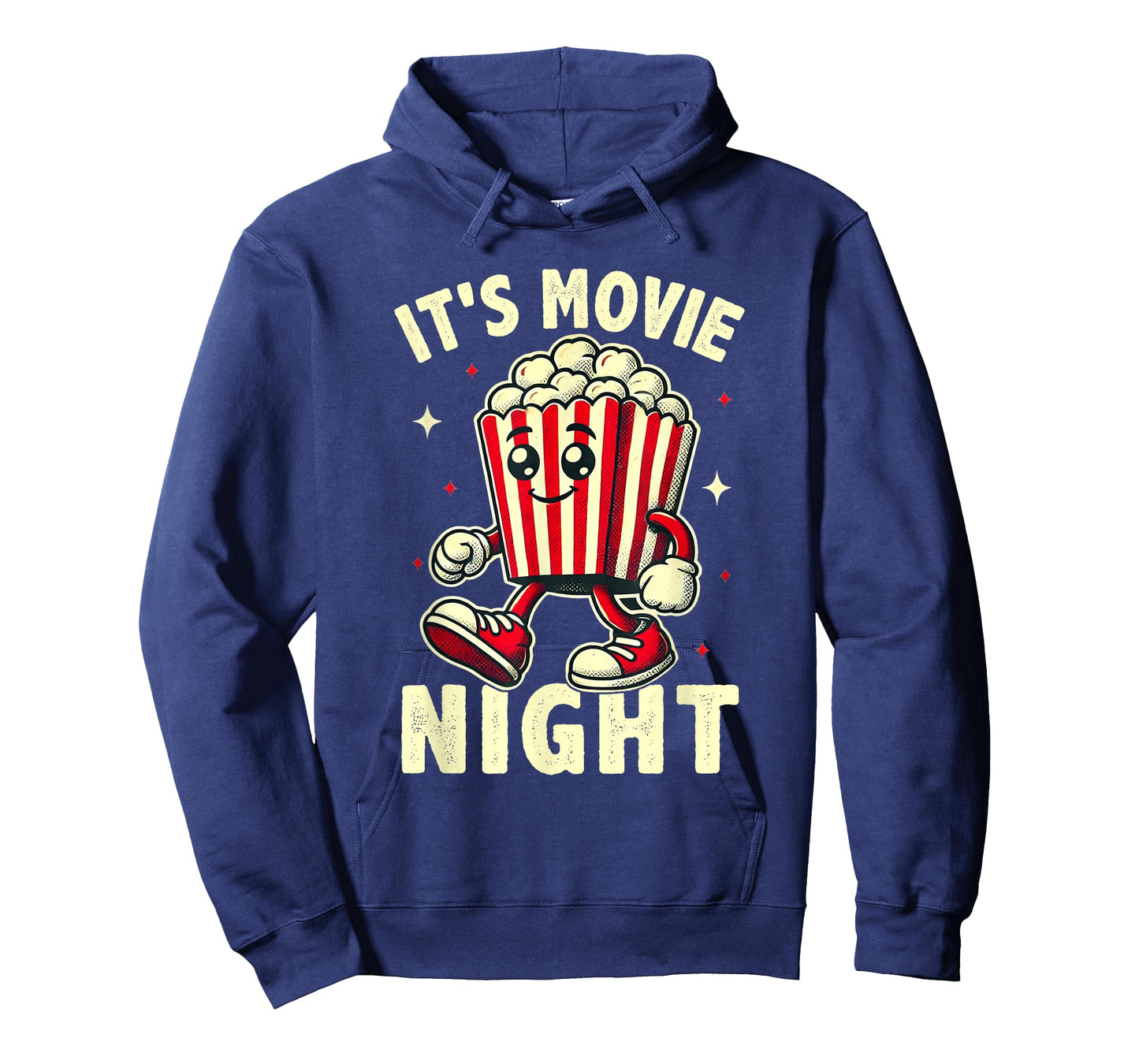 It's Movie Night Retro Family Movie Night T-Shirt