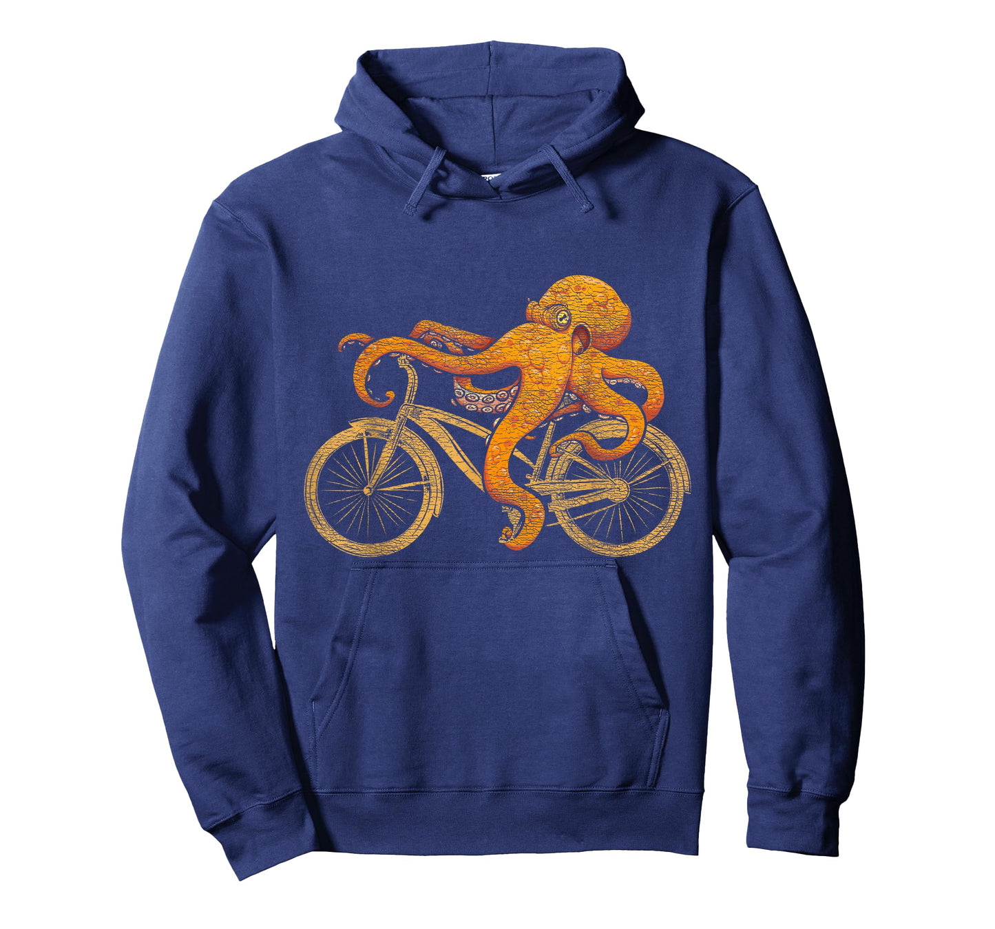 Octopus Riding Bicycle Octopus T-Shirt