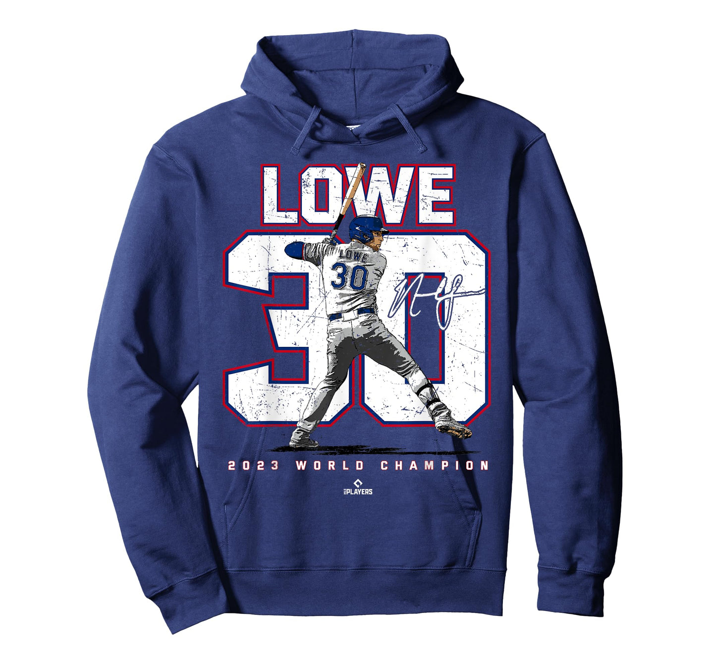 Player Number 2023 World Champion Nathaniel Lowe Texas MLBPA T-Shirt