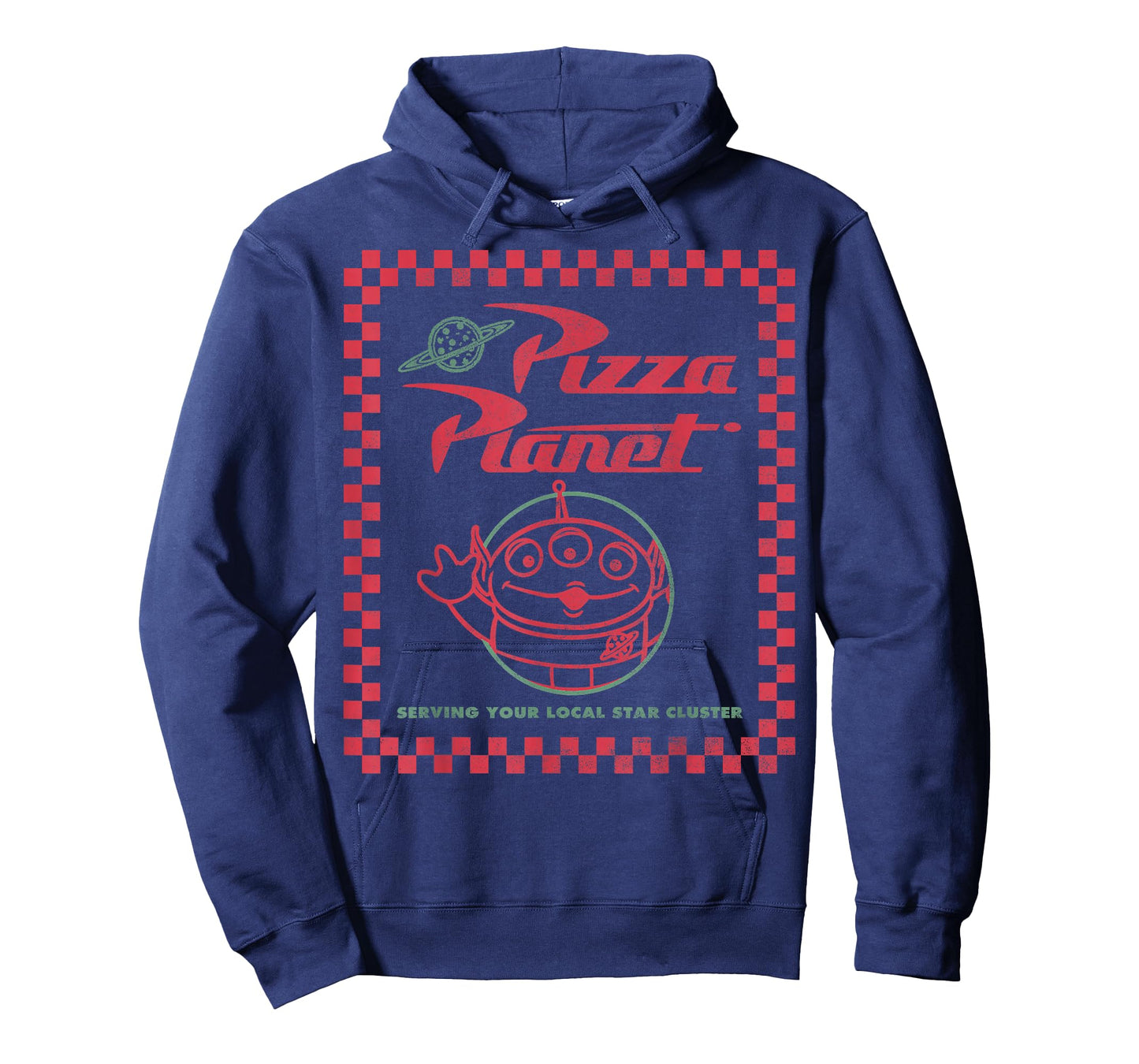 Disney Pixar Toy Story Alien Pizza Planet Box Art T-Shirt