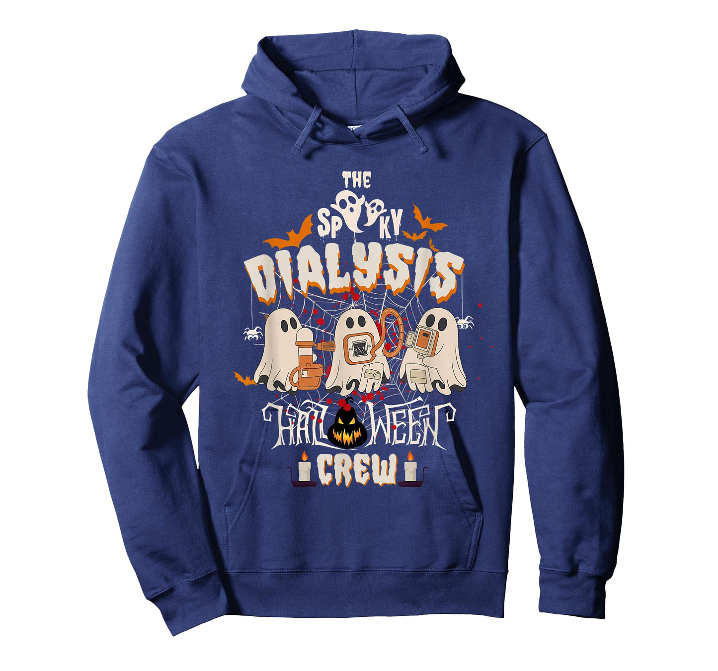 Dialysis Technician Spooky Dialysis Halloween Crew Dialysis T-Shirt