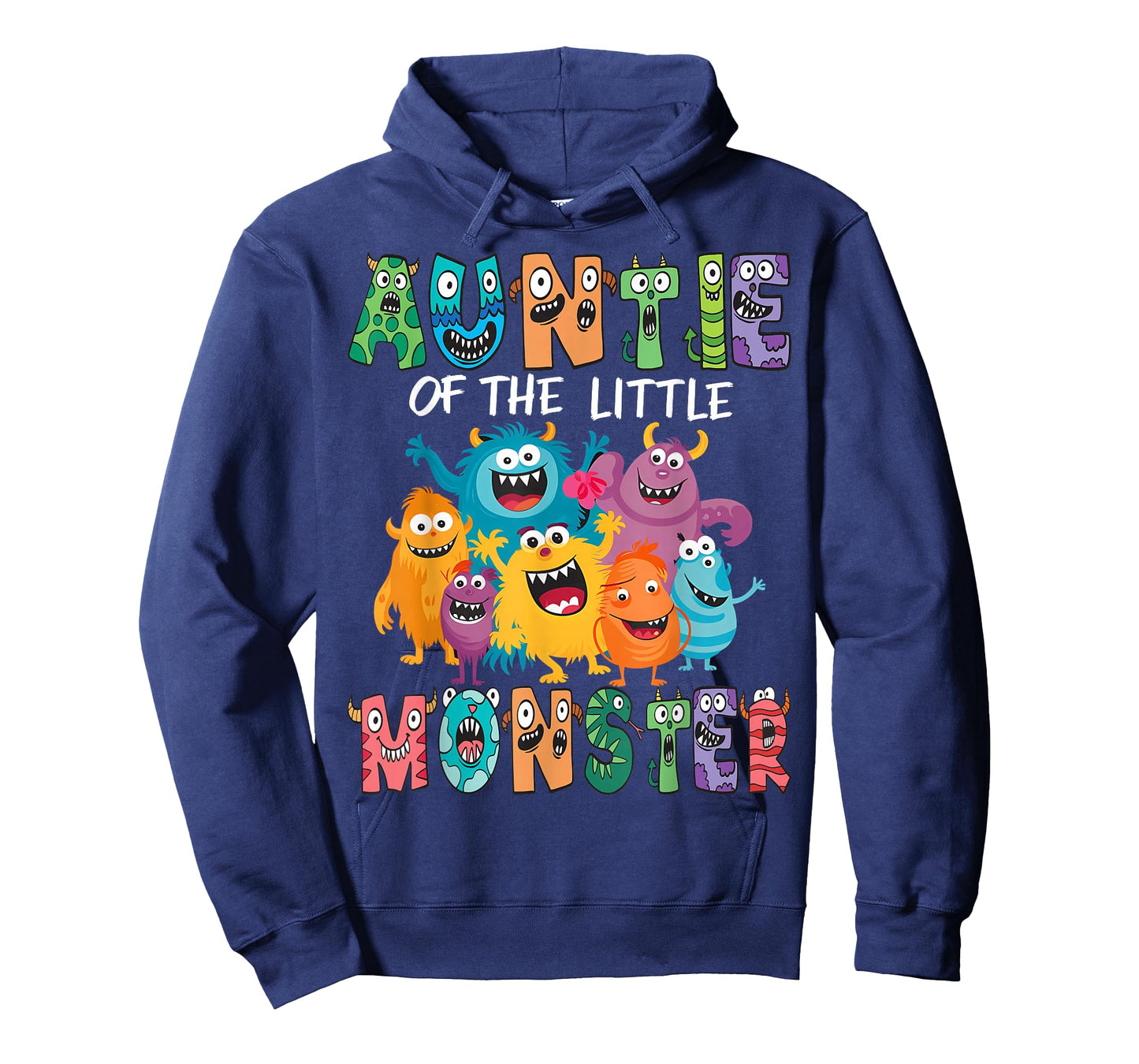 Auntie Of The Little Monster Kids 1St Birthday Party T-Shirt