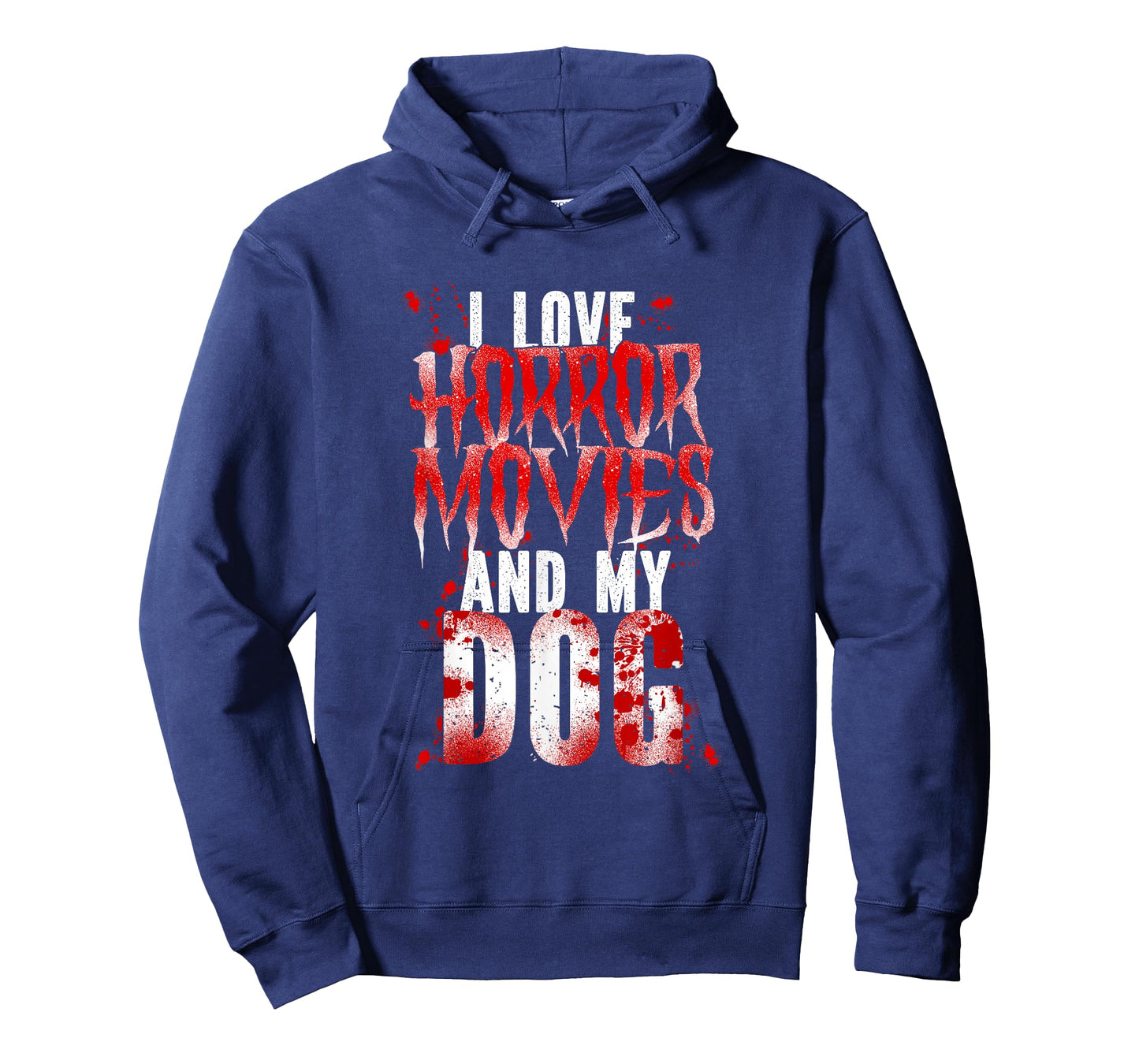 Scary I Love Horror Movies And My Dog T-Shirt