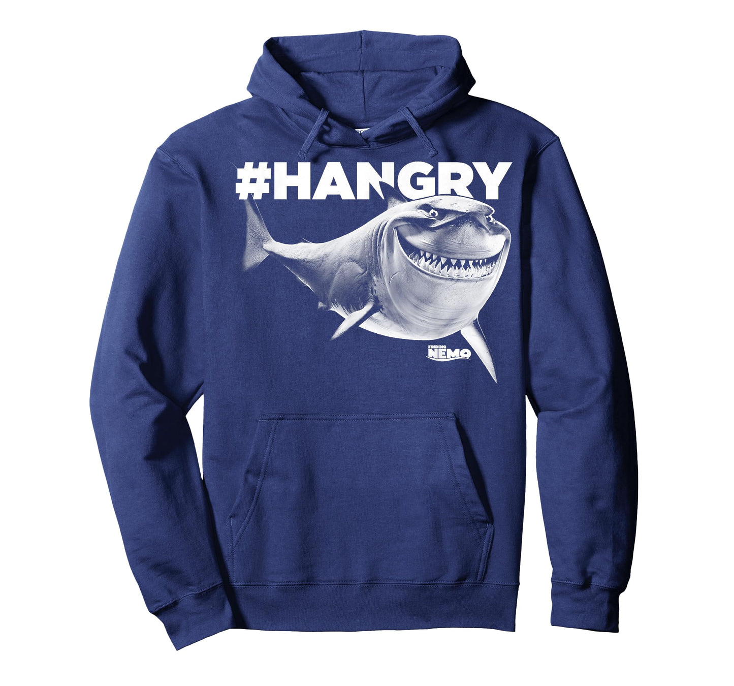 Disney Pixar Finding Dory Vintage Faded Bruce #Hangry Logo T-Shirt