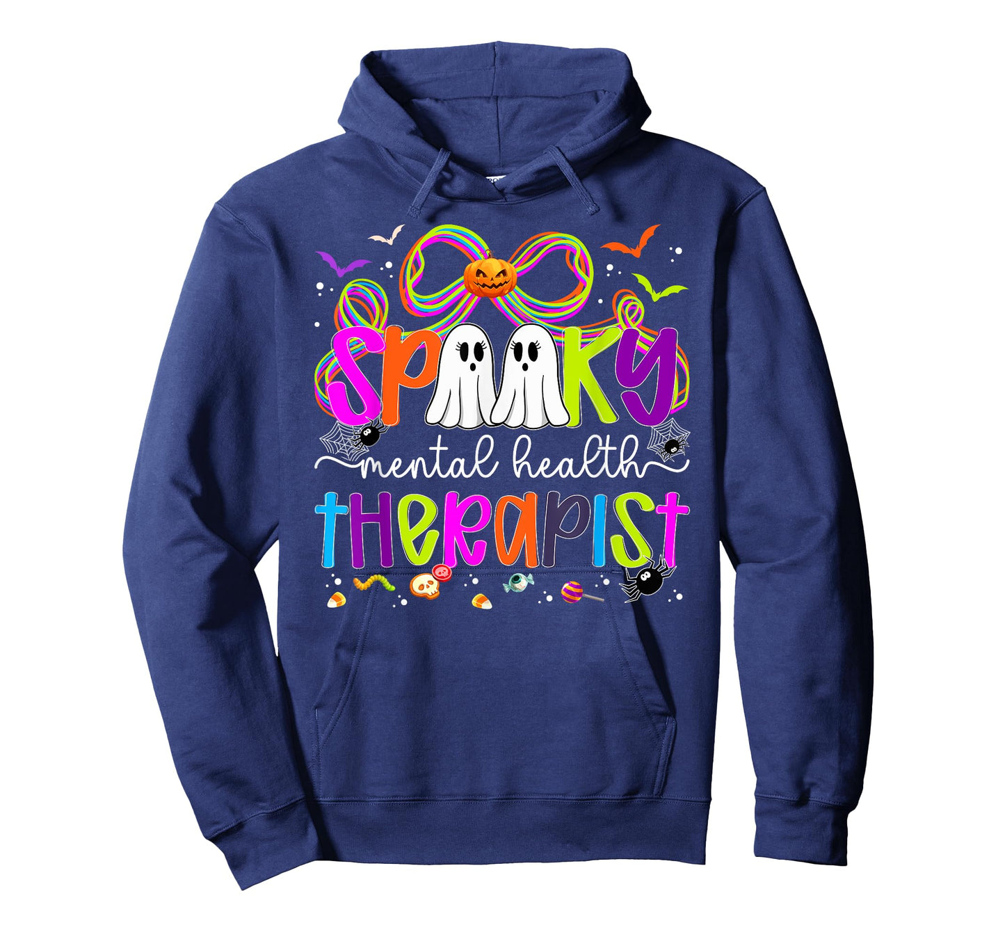 Spooky Mental Health Therapist Halloween Mental Health T-Shirt