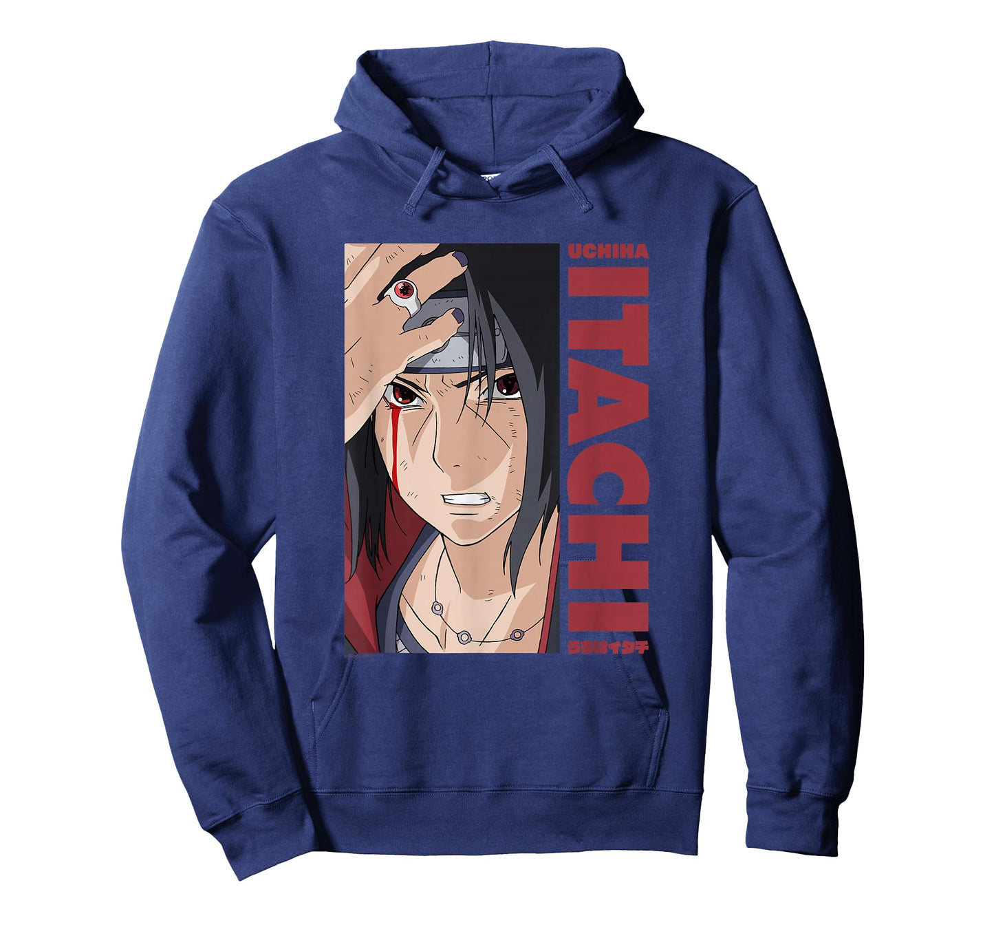 Naruto Shippuden Itachi Block and Name T-Shirt