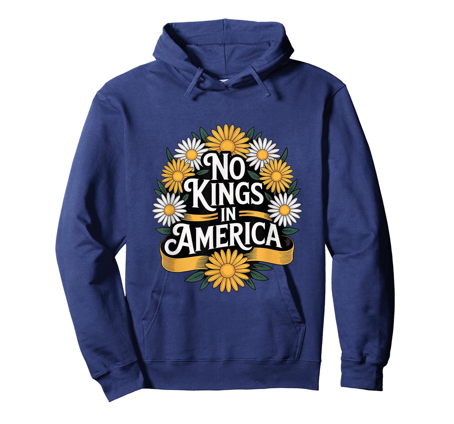 No Kings In America Flower Boho 70s Vintage Women T-Shirt