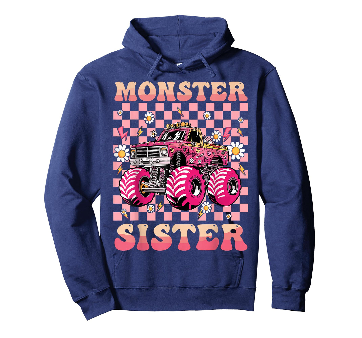 Monster Truck Sister Monster Truck Are My Jam Truck Lovers T-Shirt