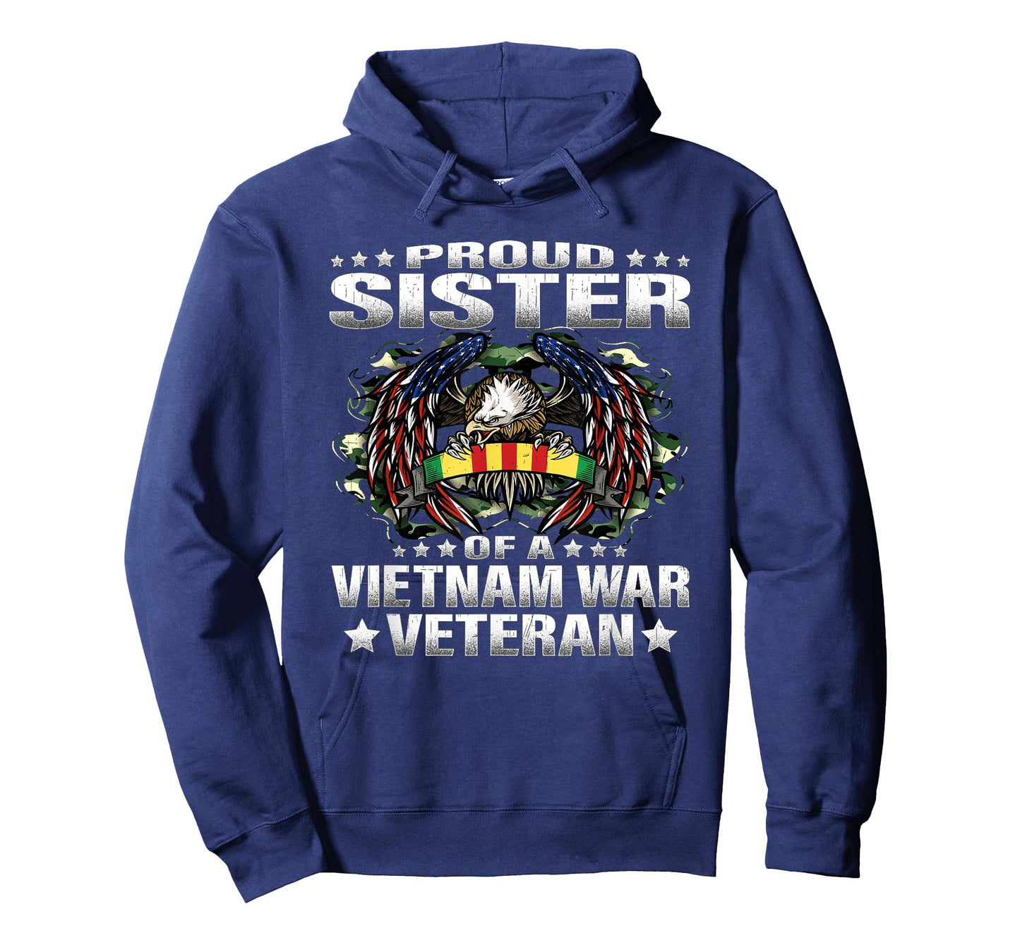 Proud Sister Of A Vietnam Veteran Military Vets Sibling Gift T-Shirt