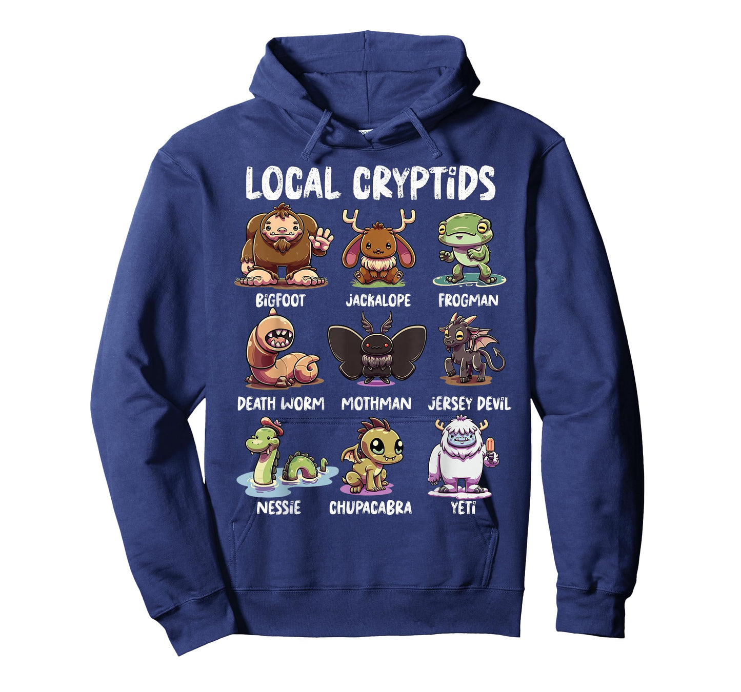 Local Cryptid Shirt Cryptid Monsters Folklore Cryptozoology T-Shirt