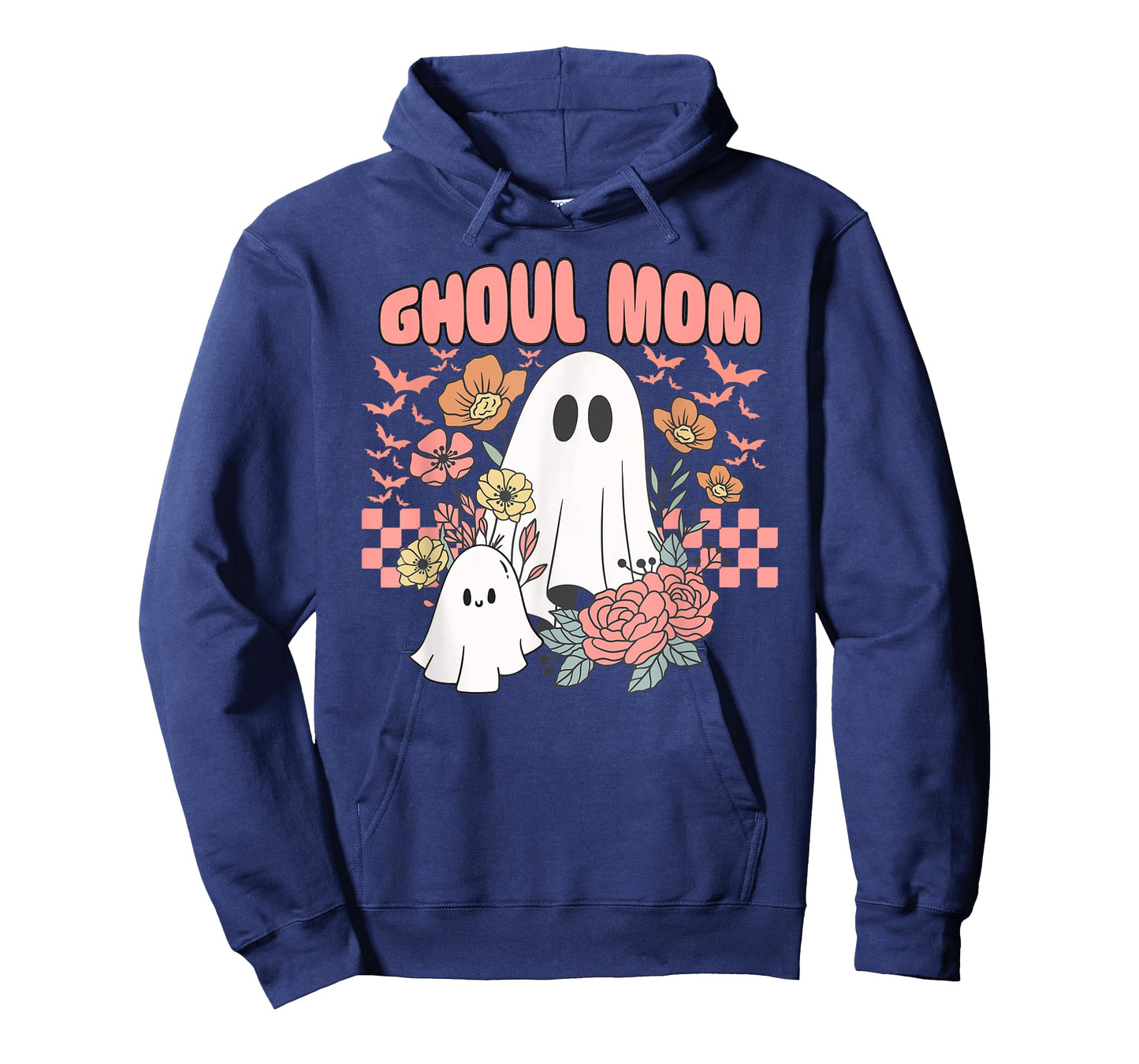 Ghoul Mom Halloween Ghost Spooky Season Retro Mama T-Shirt