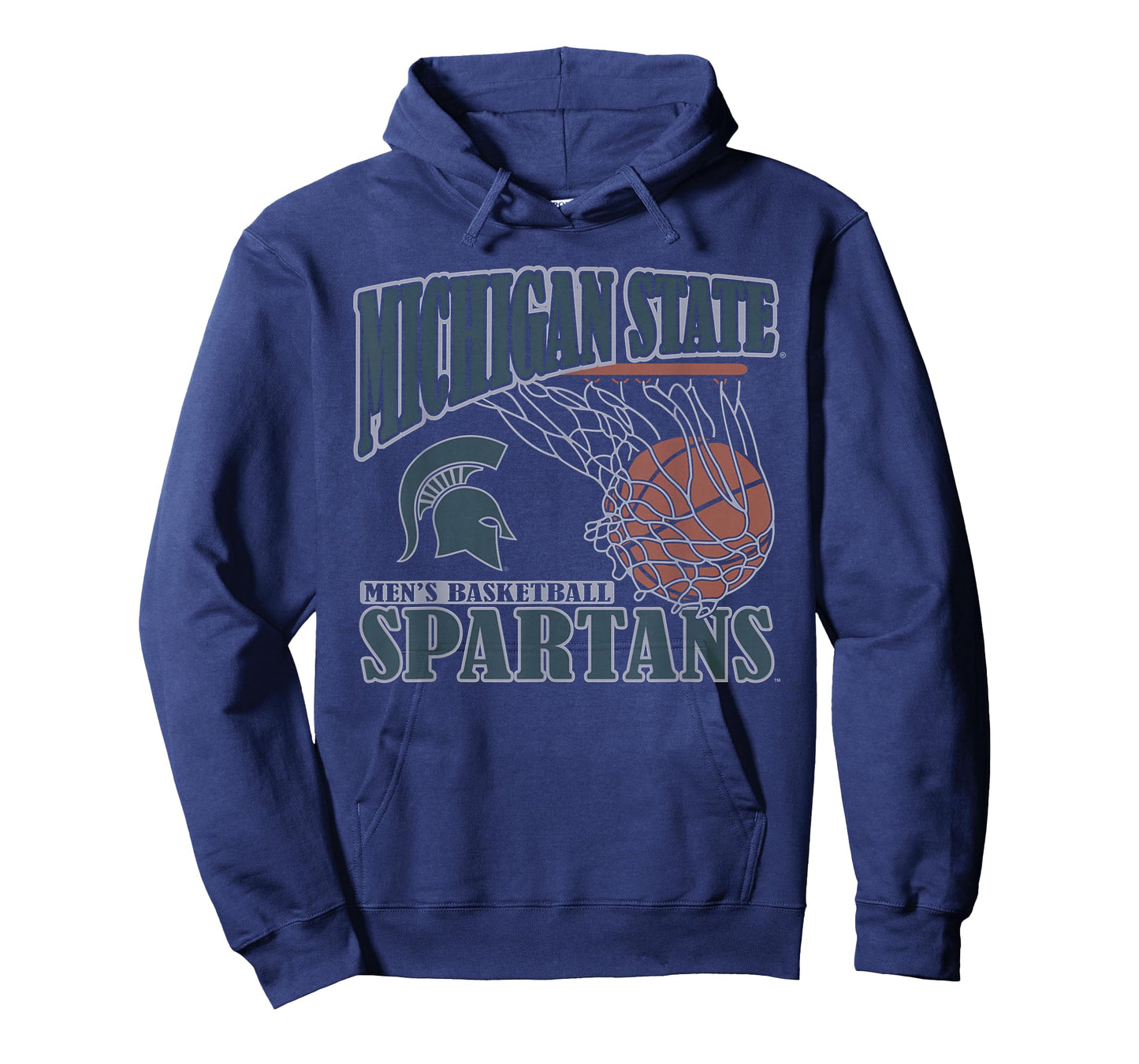 Michigan State Spartans Men's Basketball Vintage Lift Black T-Shirt