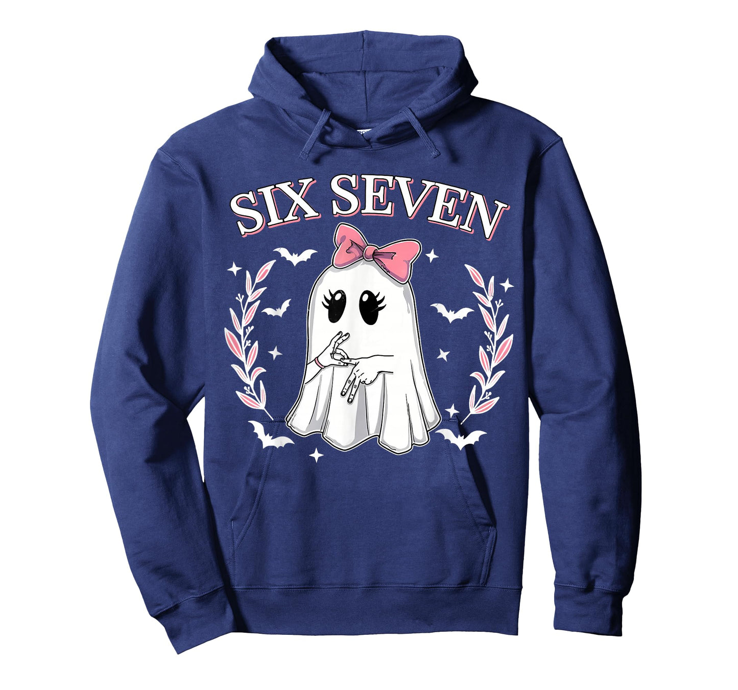 Six Seven 67 Meme Funny Ghost Halloween 6 7 Couple Matching T-Shirt