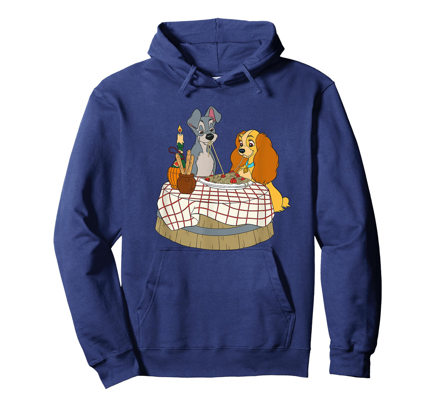 Disney Lady and Tramp Bella Notte Spaghetti T-Shirt T-Shirt