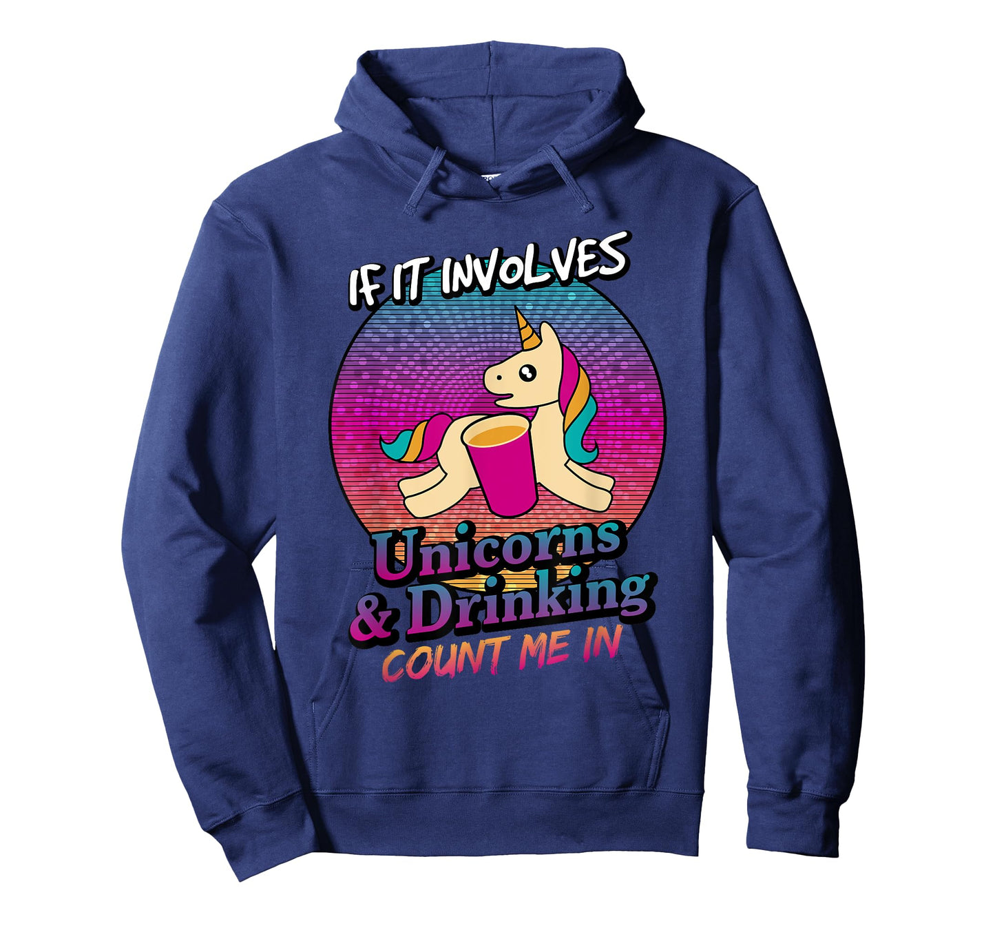 Unicorns and Beer Drinking Funny Unicorn T Shirt T-Shirt