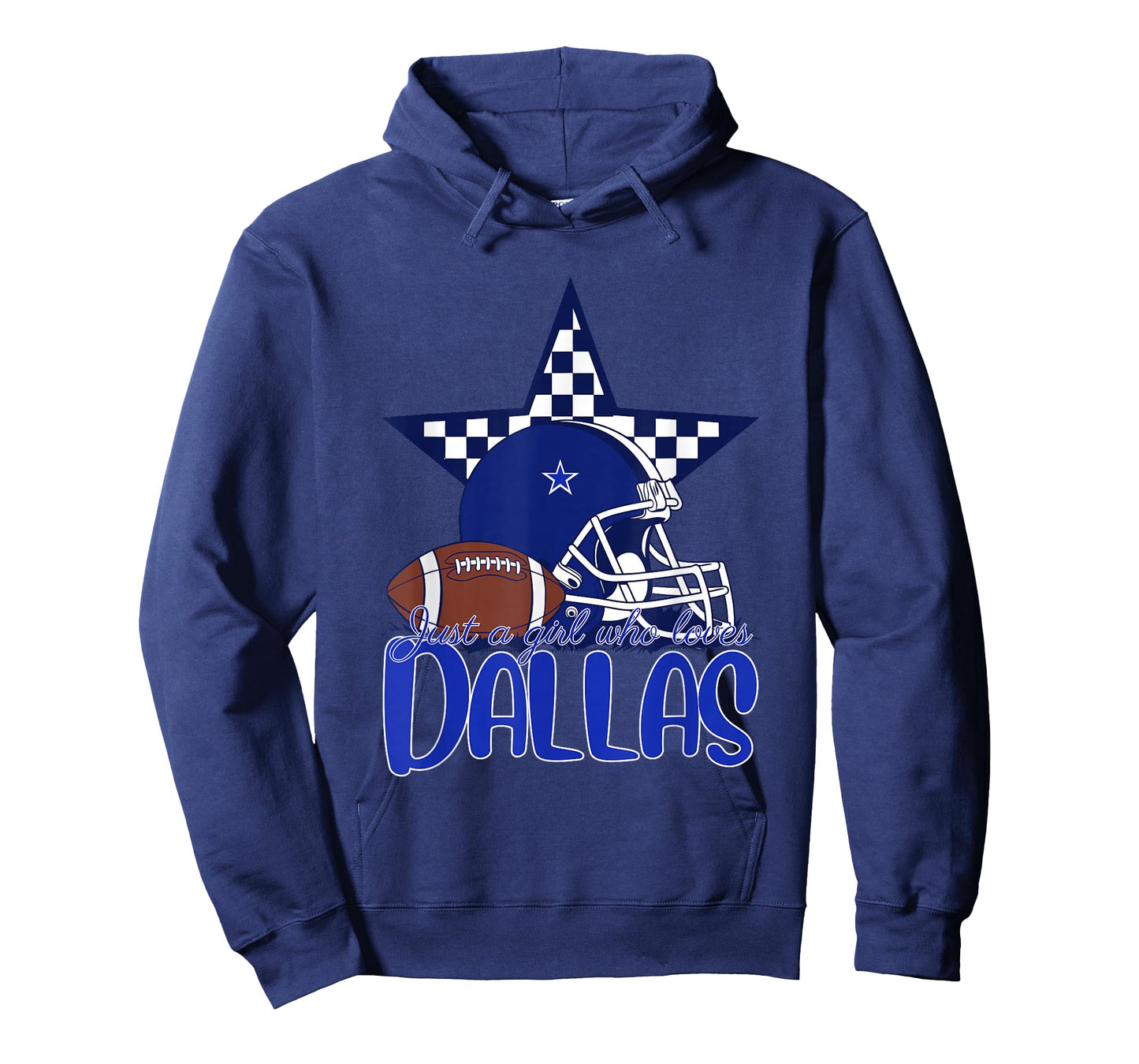 Just a Girl Who Loves Dallas Tee for Women Mom Kids Girls T-Shirt