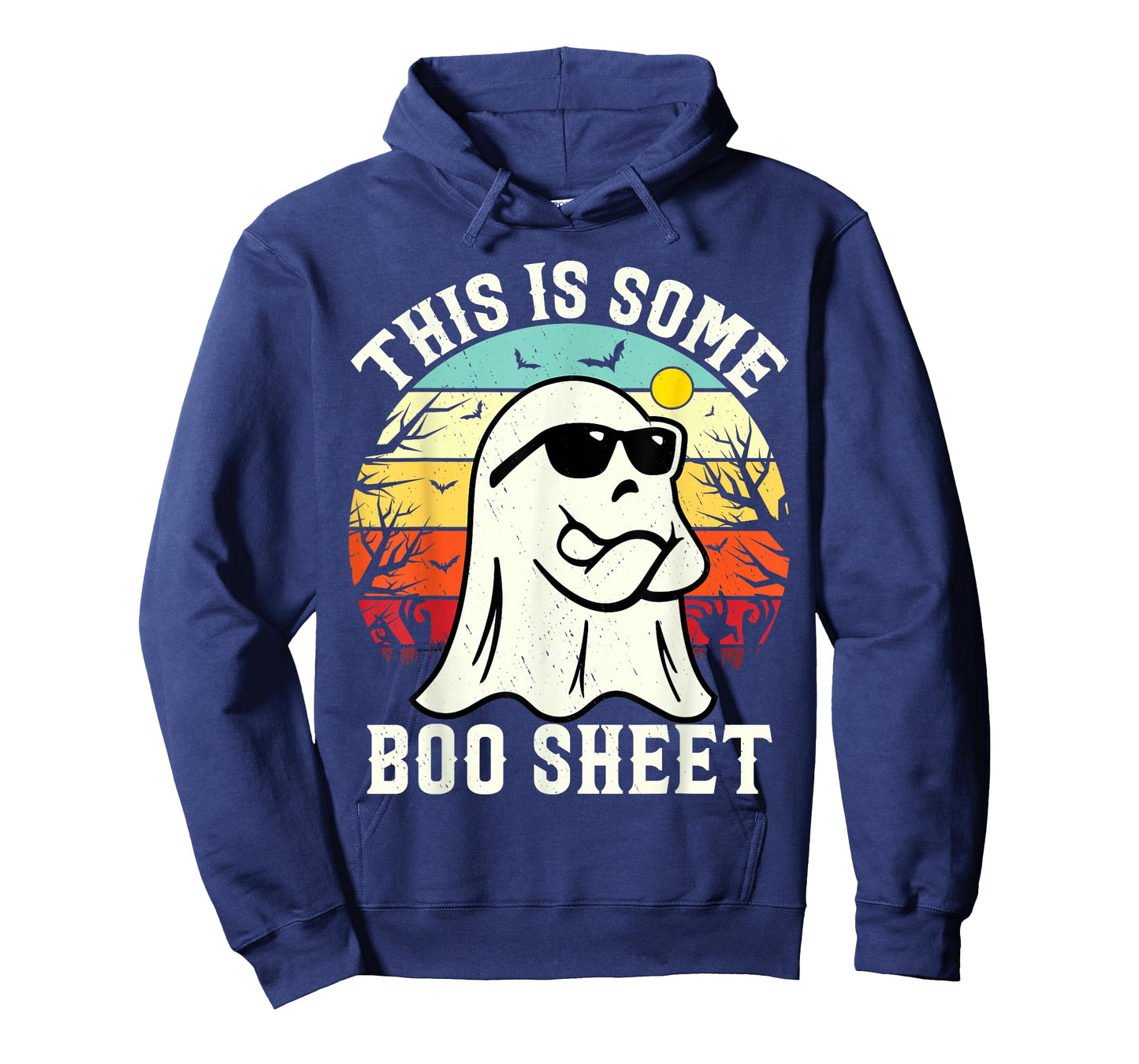 This Is Some Boo Sheet Ghost Retro Halloween Funny Halloween T-Shirt