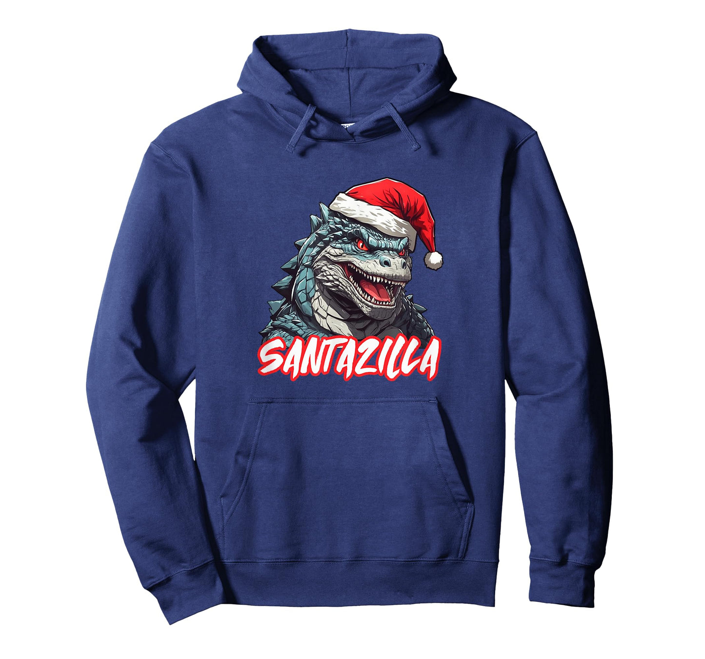 Santazilla Japanese Monster Kaiju Christmas T-Shirt