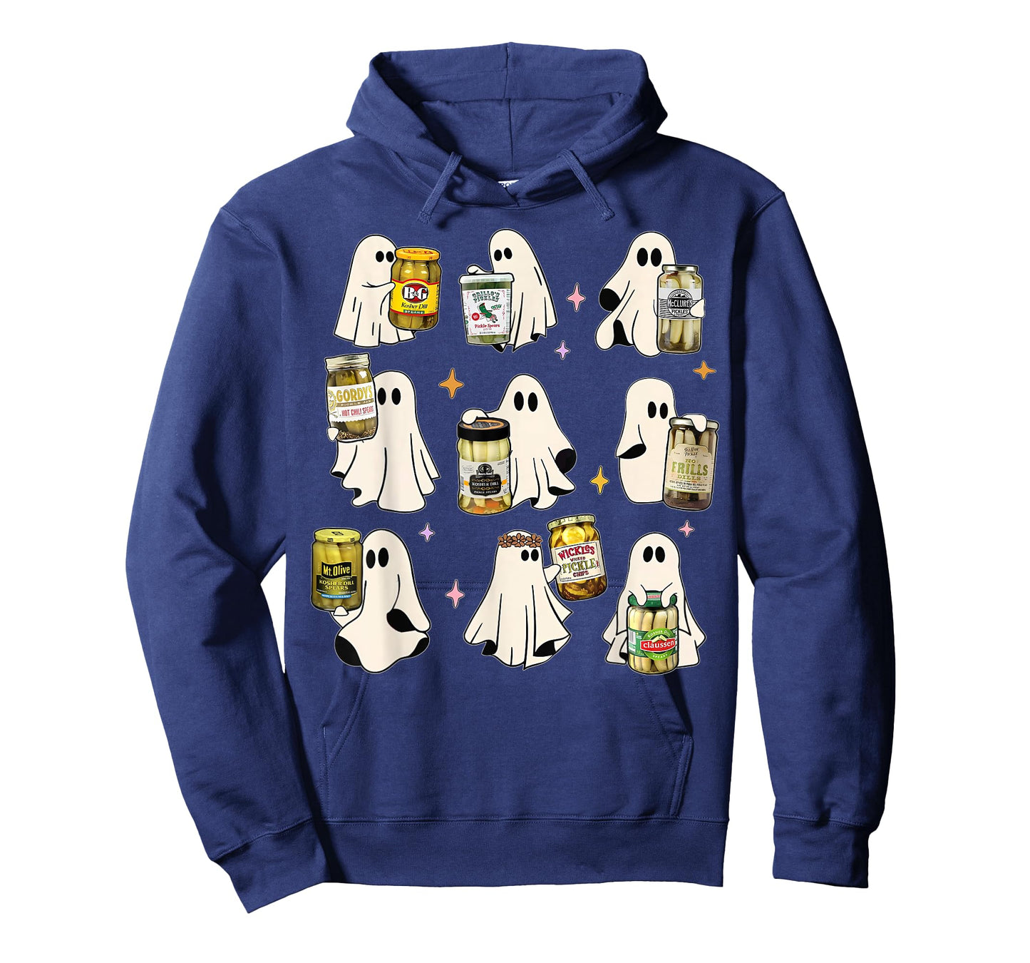 Ghost Canned Pickles Cute Ghost Pickle Jar Canning Season T-Shirt