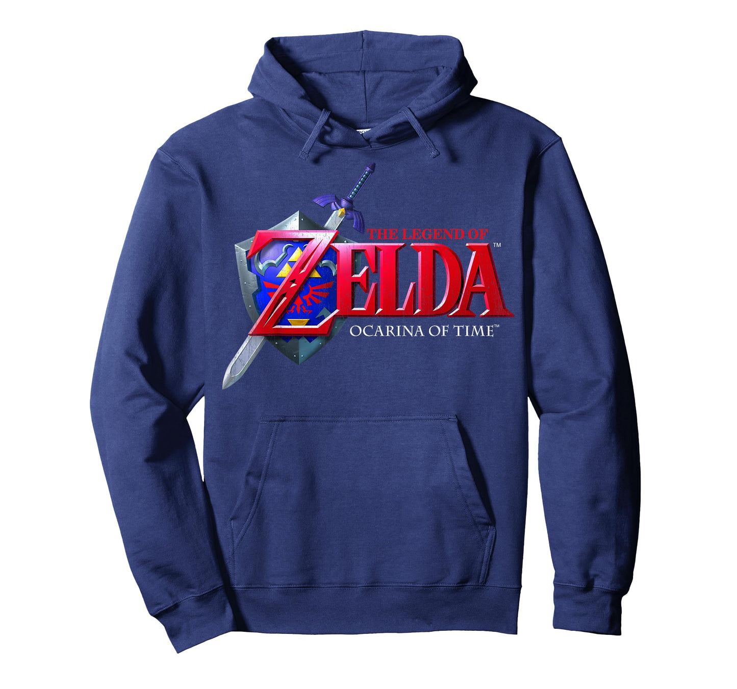 Nintendo Zelda Ocarina of Time Classic Logo Graphic T-Shirt T-Shirt