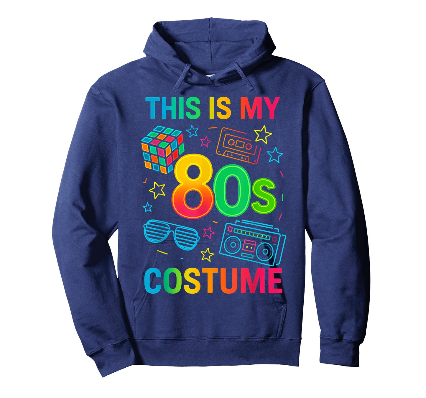 This is My 80s Costume Funny for 90s 70s Party T-Shirt