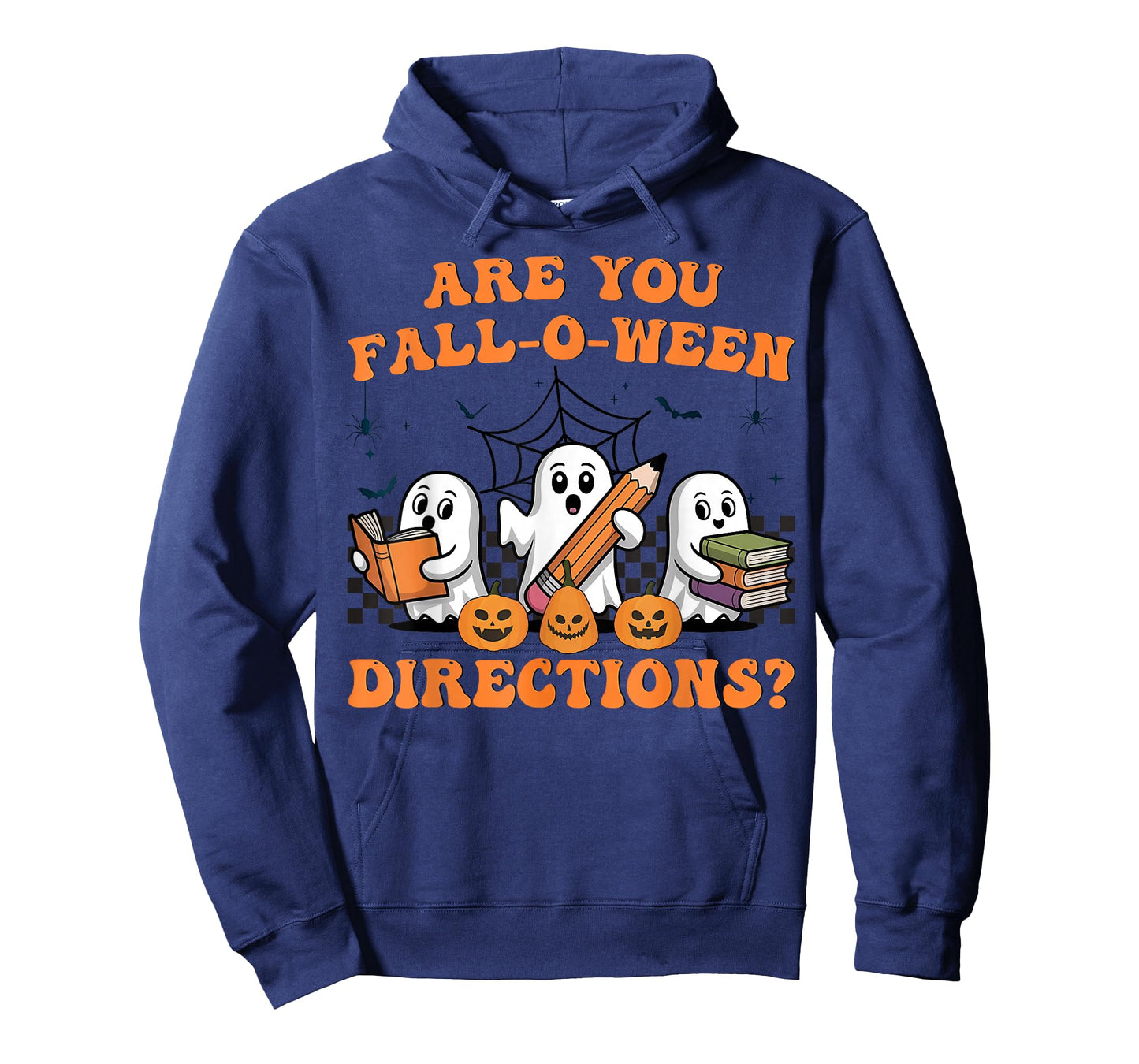 are You Fall O Ween Directions Halloween Teacher Ghosts T-Shirt