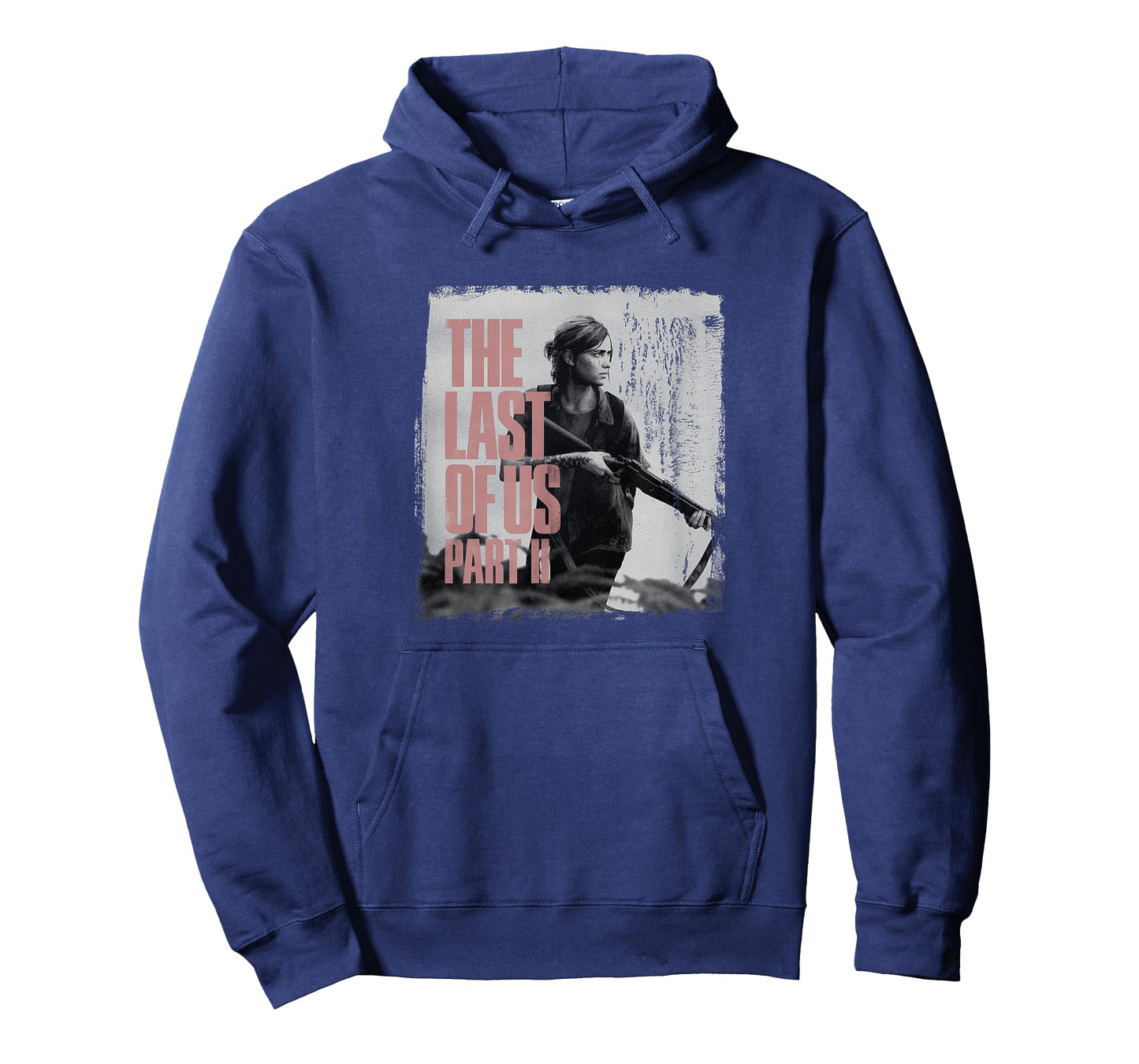 The Last of Us" Ellie & Rifle Crewneck T-Shirt - Black, Classic Fit, Adult, Short Sleeve