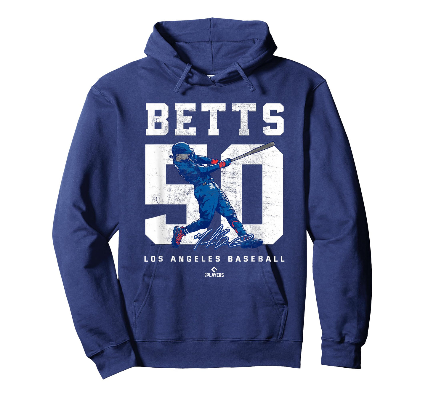 Number and Portrait Mookie Betts Los Angeles MLBPA T-Shirt