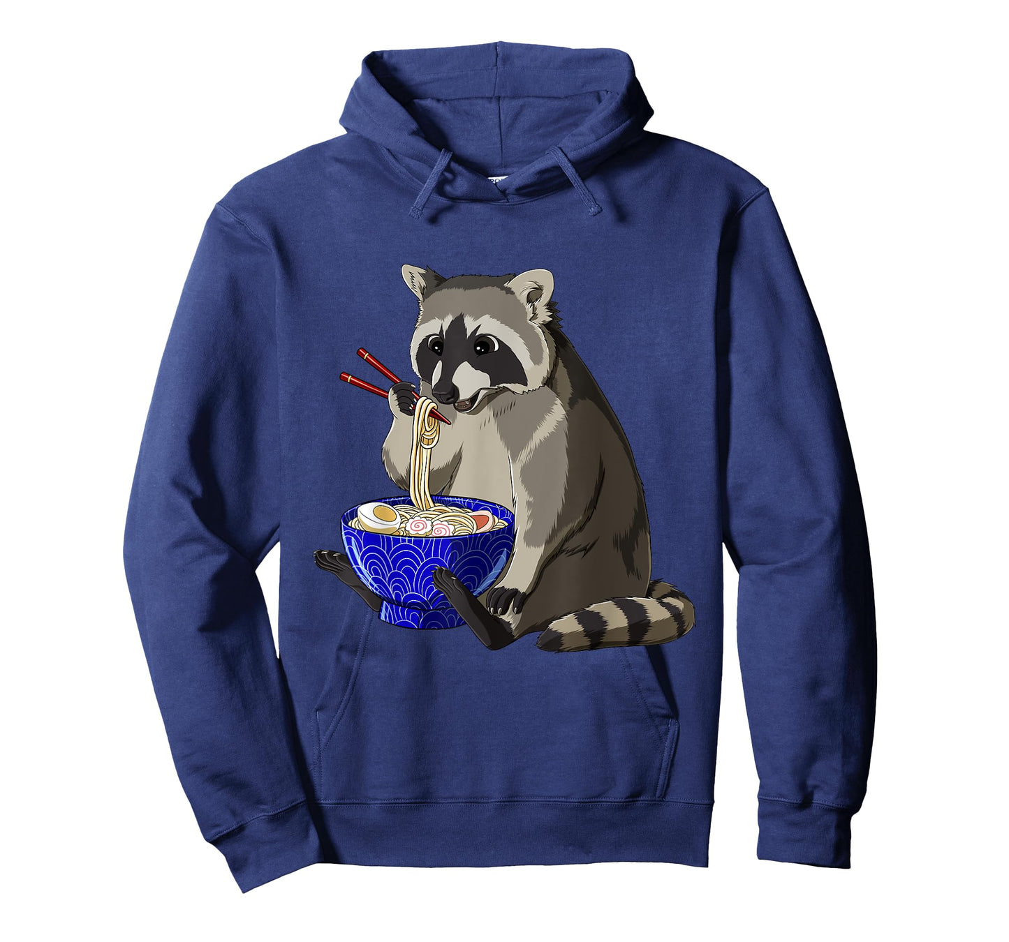 Raccoon Gifts Japanese Noodles Kawaii Ramen Bowl Funny Anime Raccoon T-Shirt - Black, Small, Unisex - Anime & Ramen Fans