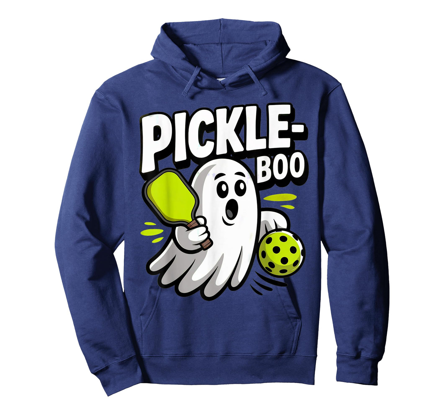 Halloween Pickleball Shirt Men Women Player Pickle Boo Ghost T-Shirt