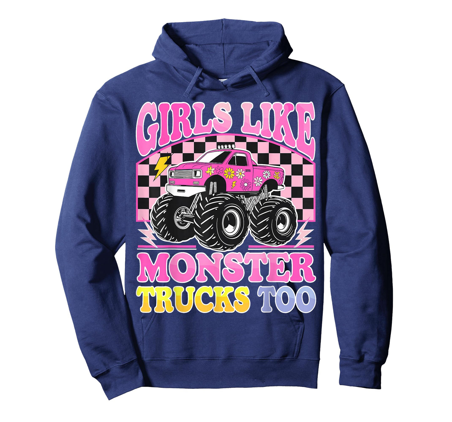 Monster Trucks Girls Like Monster Trucks Too T-Shirt