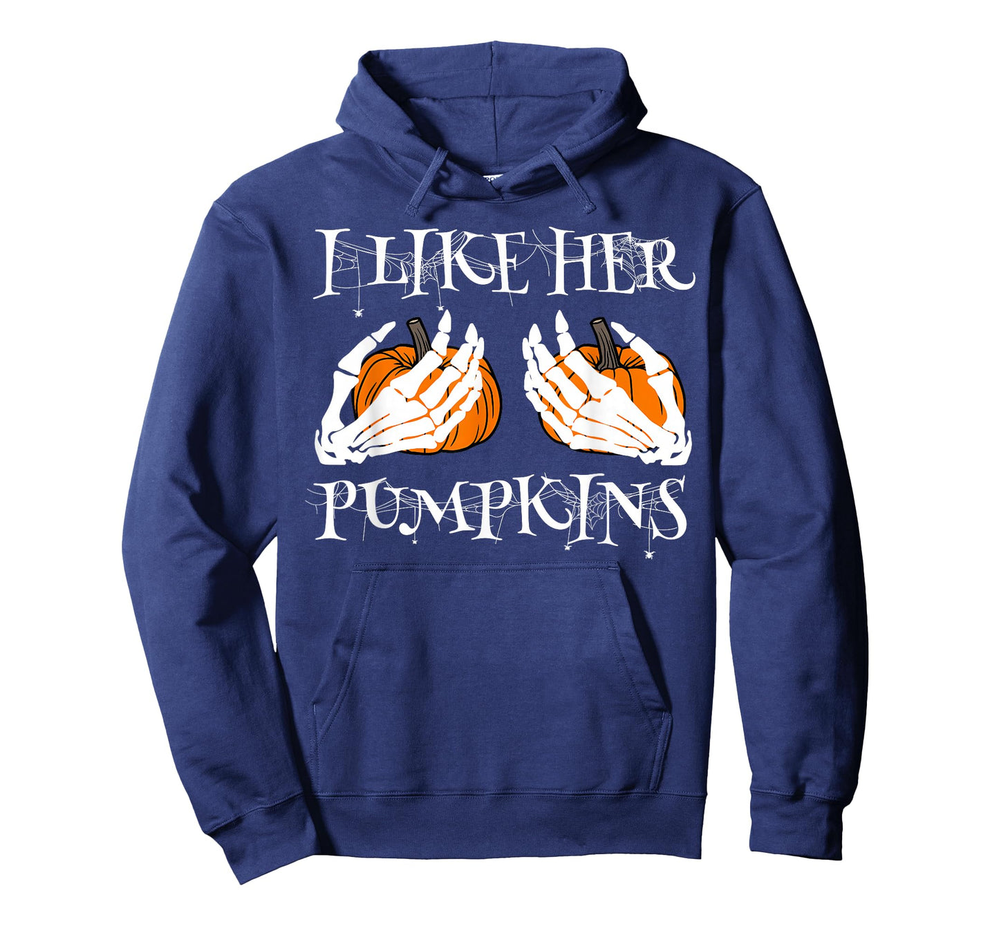 I Like Her Pumpkins I Like His Broomstick Halloween Couples T-Shirt