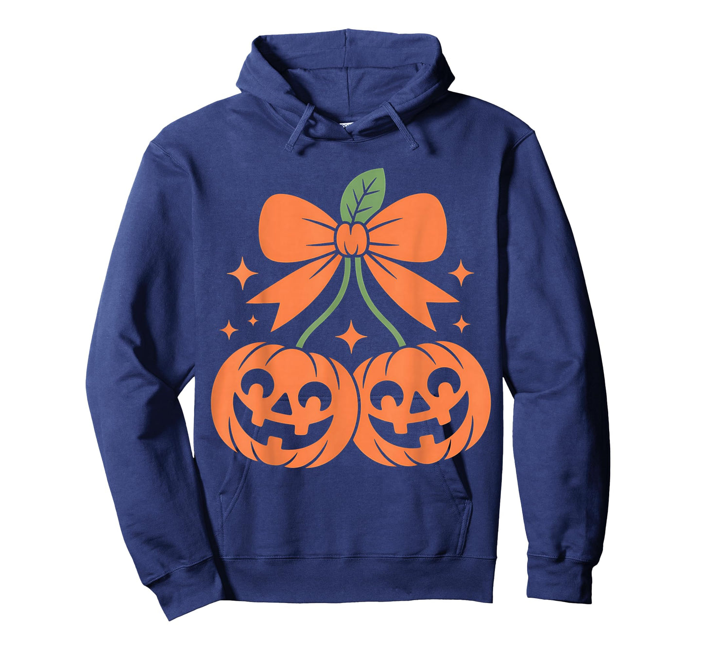 Pumpkin Cherries Autumn Girl Halloween Fall T-Shirt