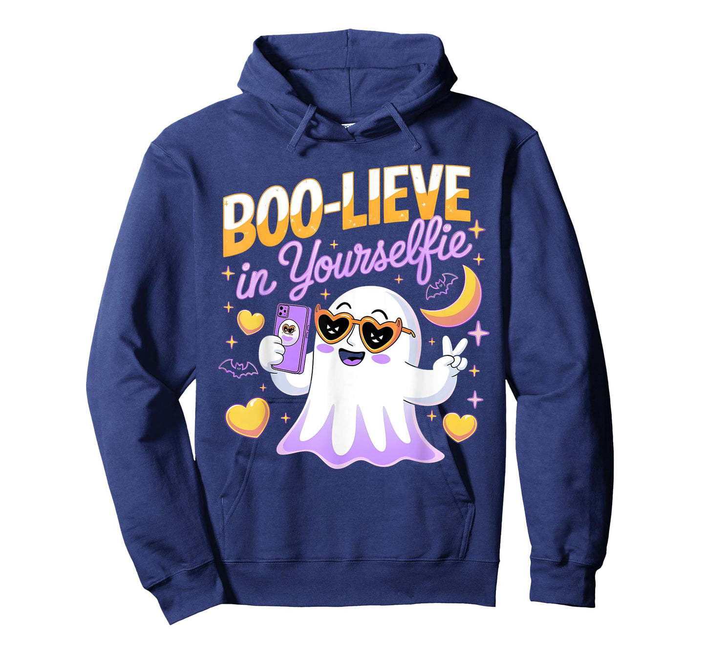 Believe Boo Lieve in Yourself Yourselfie Ghost 2024 2025 T-Shirt