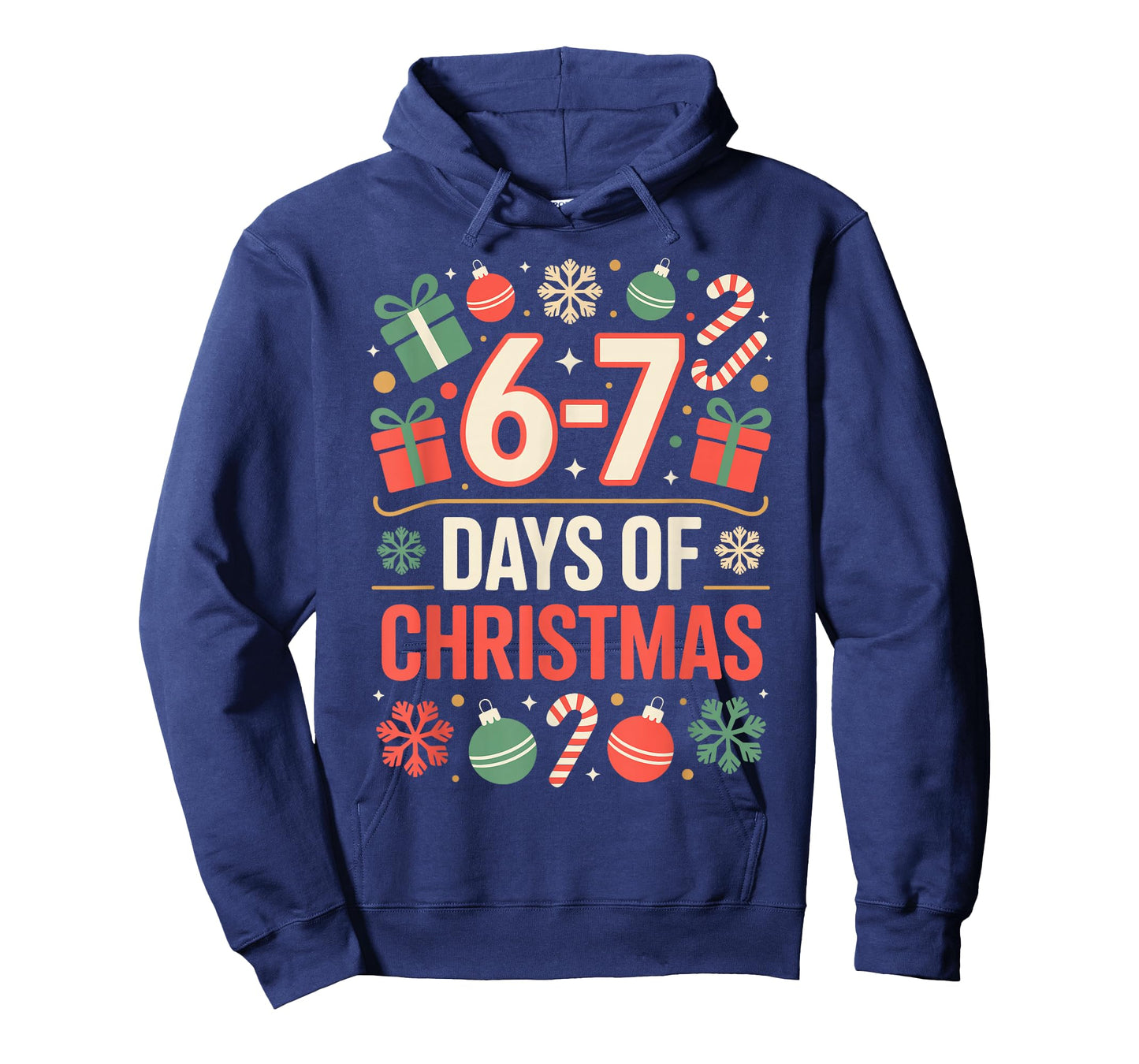 67 Meme Christmas Holiday Funny Six Seven Gen Alpha Z T-Shirt