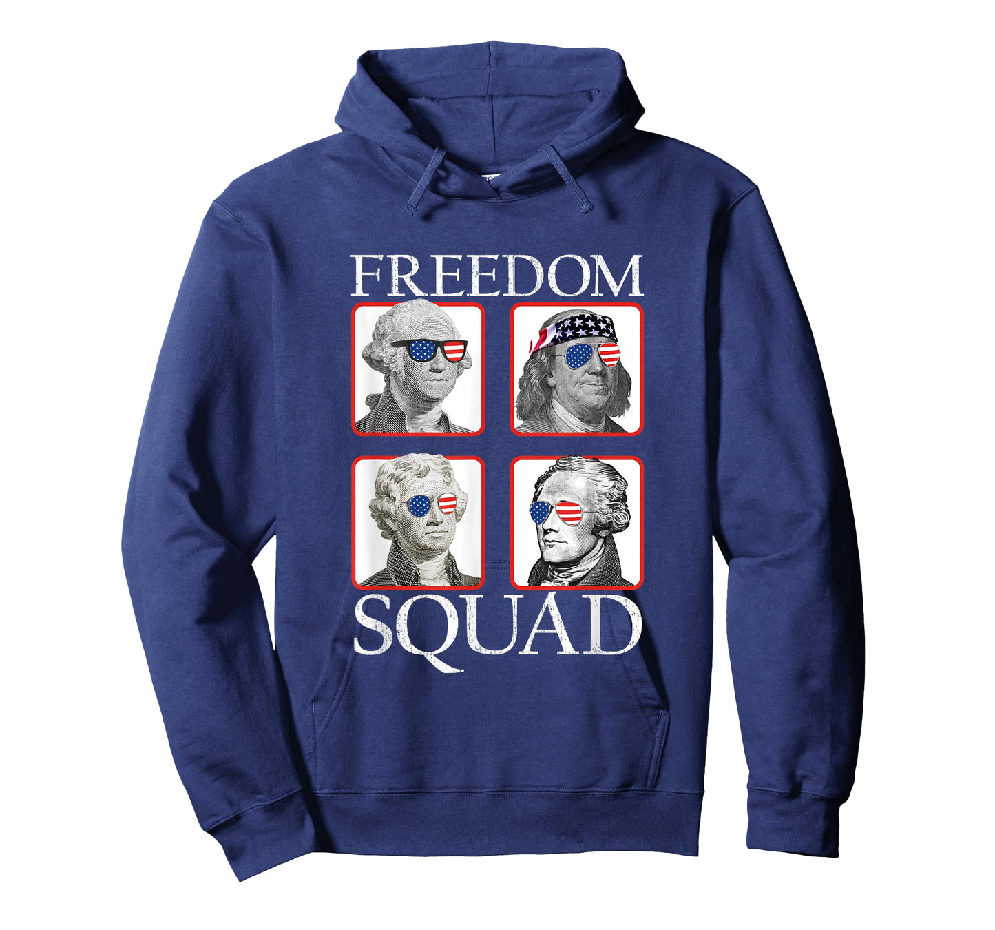 Freedom Squad Founding Fathers Revolution American Patriotic T-Shirt