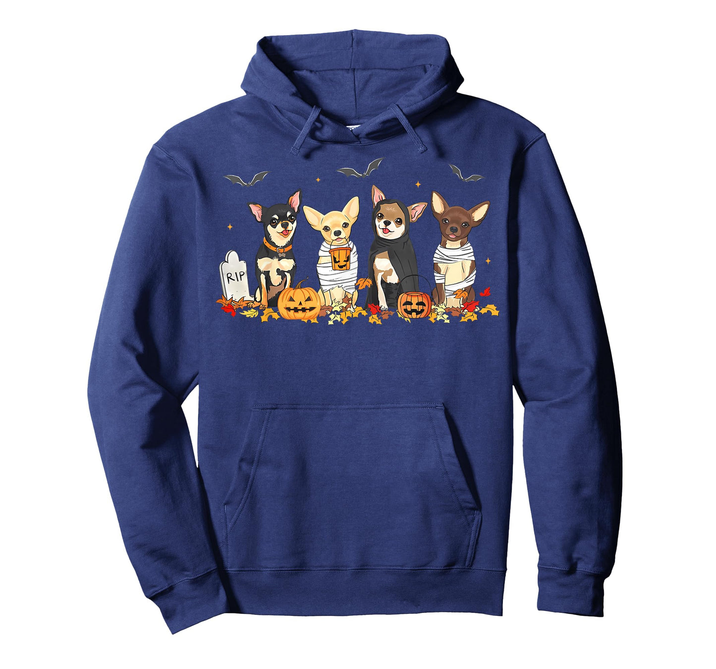 Halloween Chihuahua Ghost Spooky Chihuahua Lovers Dog Mama T-Shirt