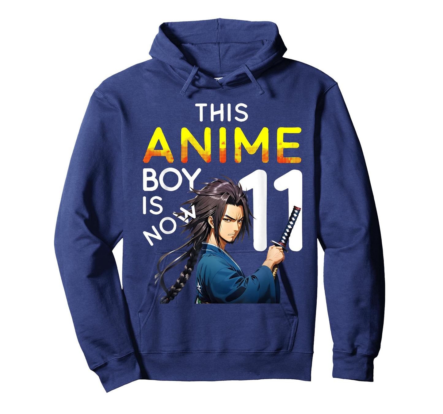 This Anime Boy Is Now 11 Years Old 11th Birthday Kawaii Kids T-Shirt