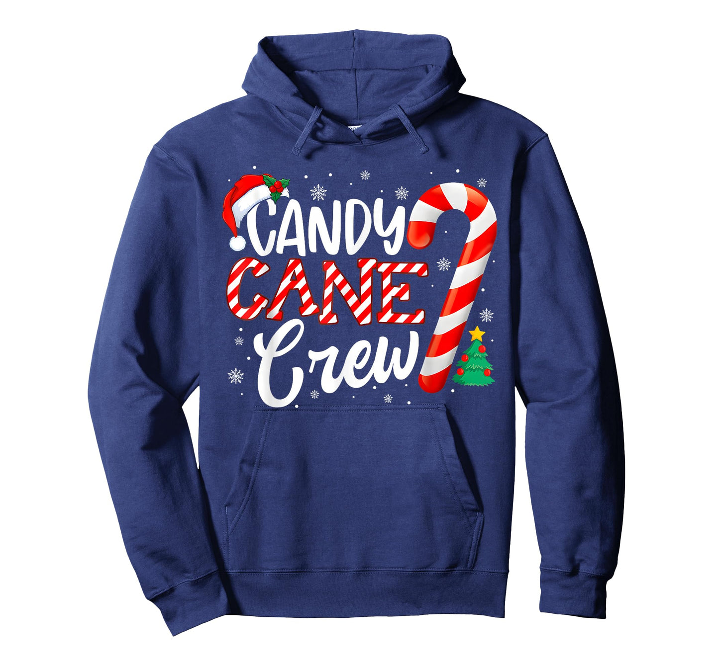 Candy Cane Crew Funny Christmas Candy Lover Xmas T-Shirt
