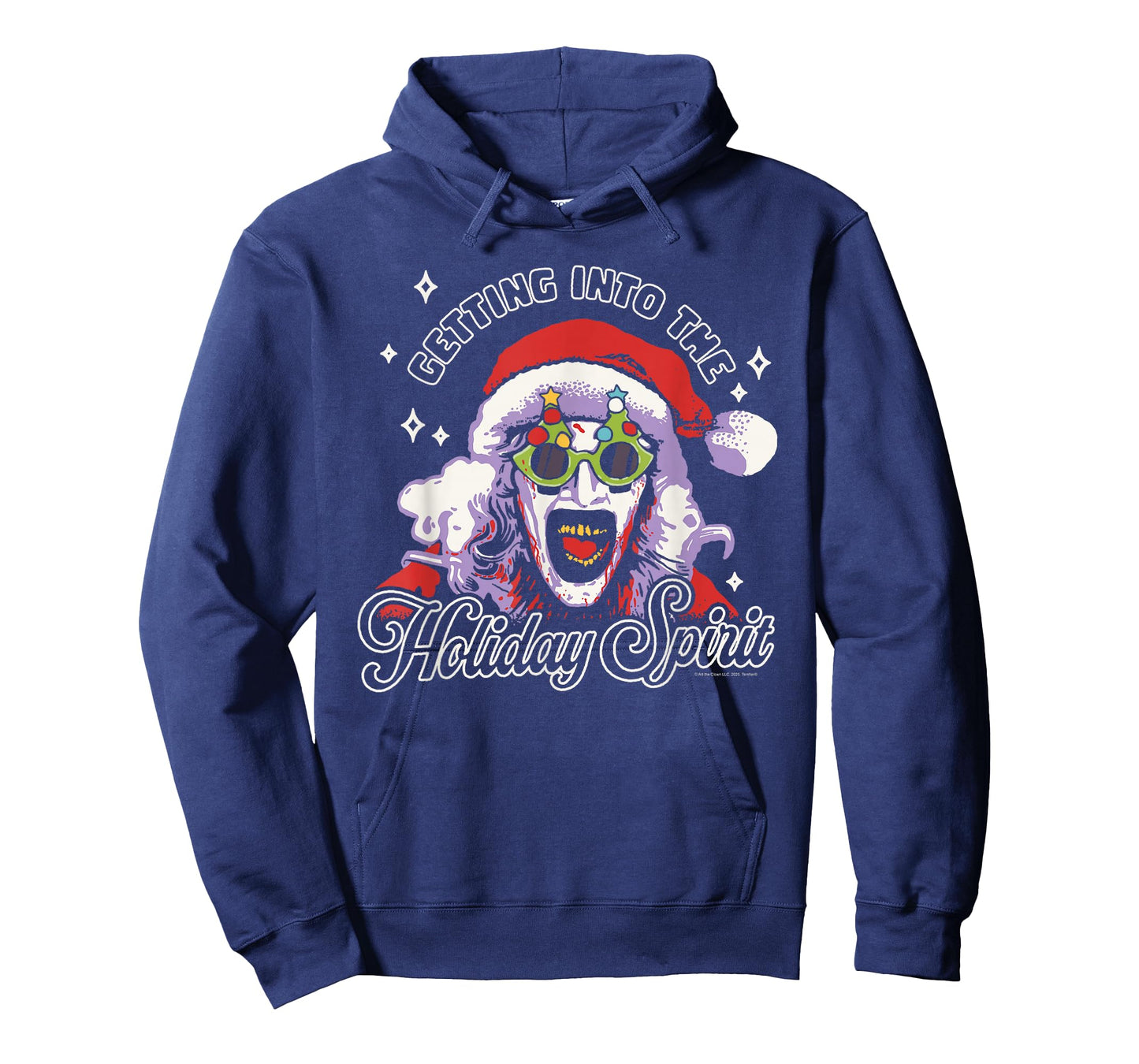 Terrifier Holiday Spirit Santa Illustration Horror Movie T-Shirt