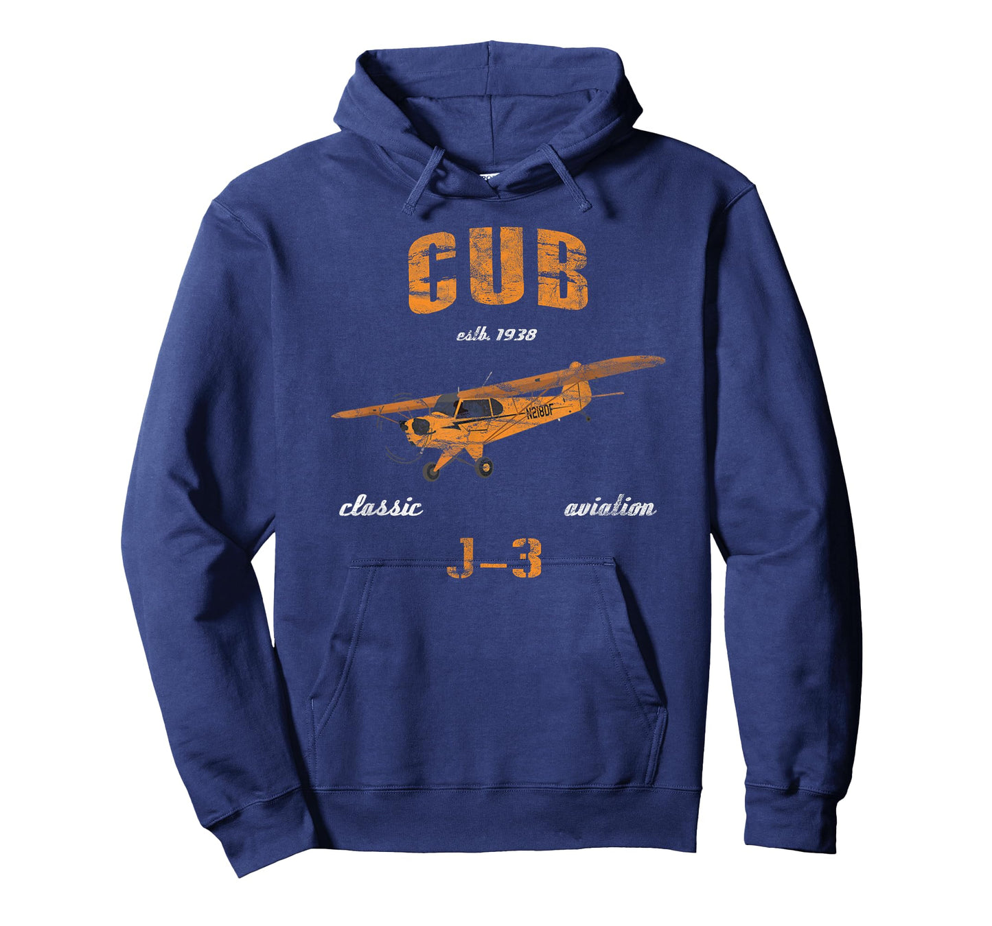 J-3 Cub Classic Airplane Aviation Vintage Pilot T-Shirt