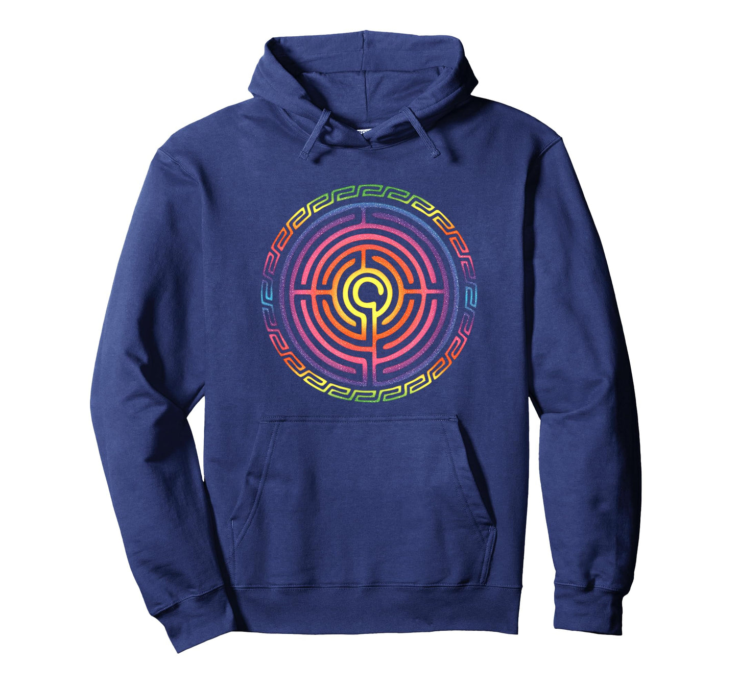Labyrinth protection symbol magic mystic occultism Indians T-Shirt